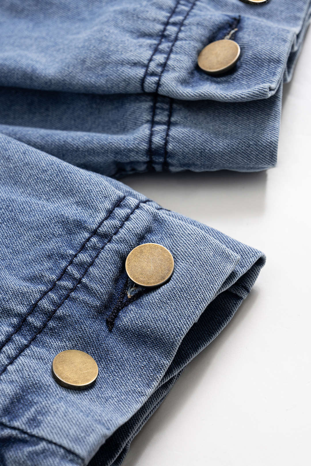 Denim High Waist Zipper Barrel Balloon Jeans - Image 6