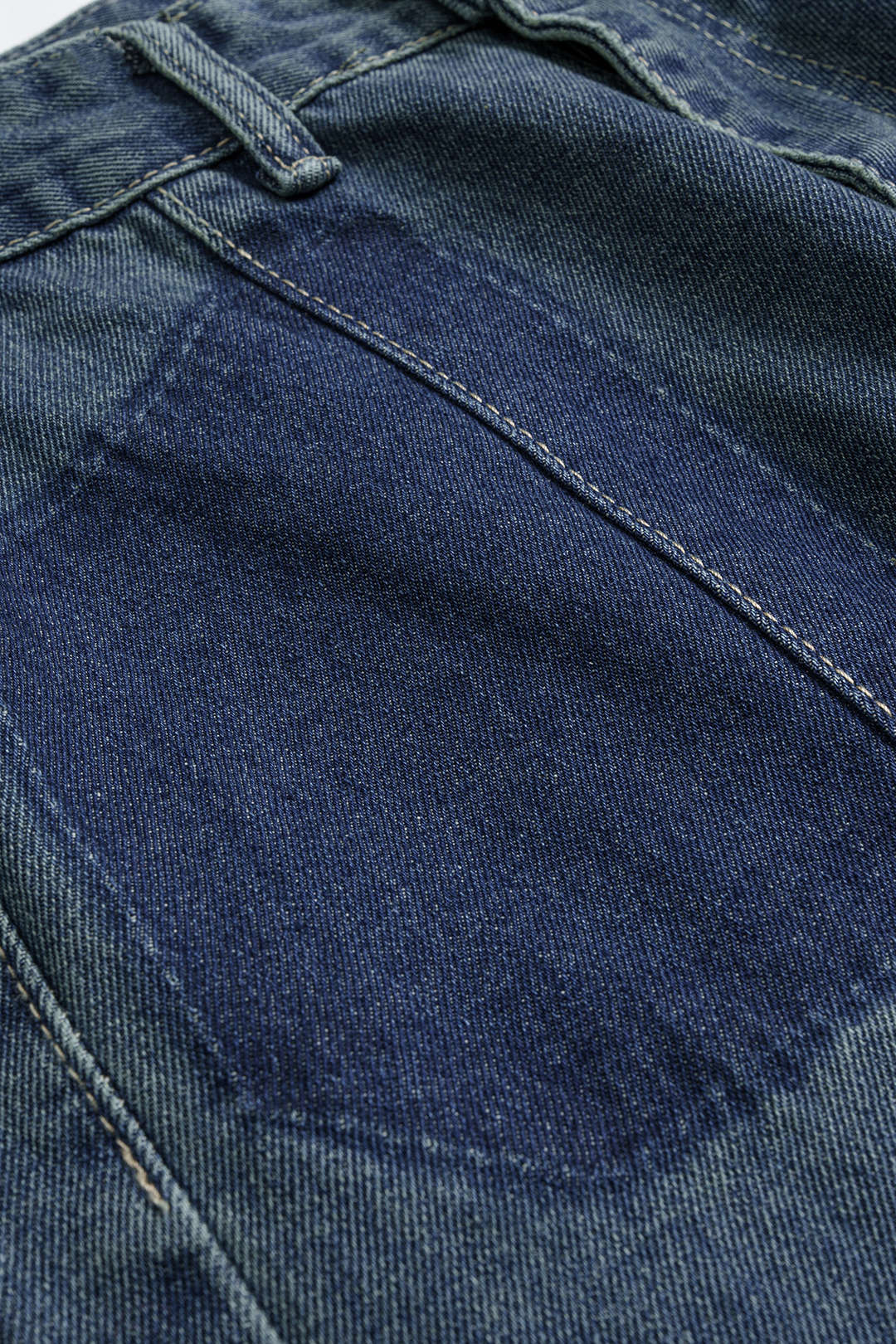 Denim High Waist Wide Leg Jeans - Image 3