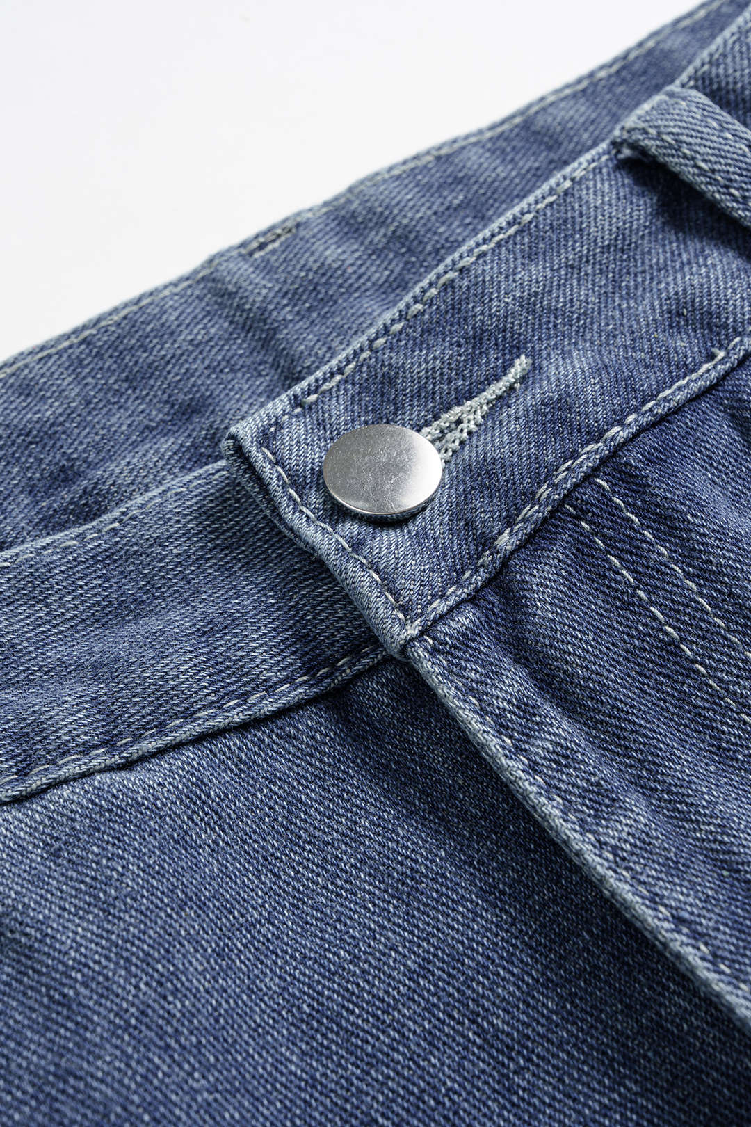 Denim Ruched Jeans - Image 3