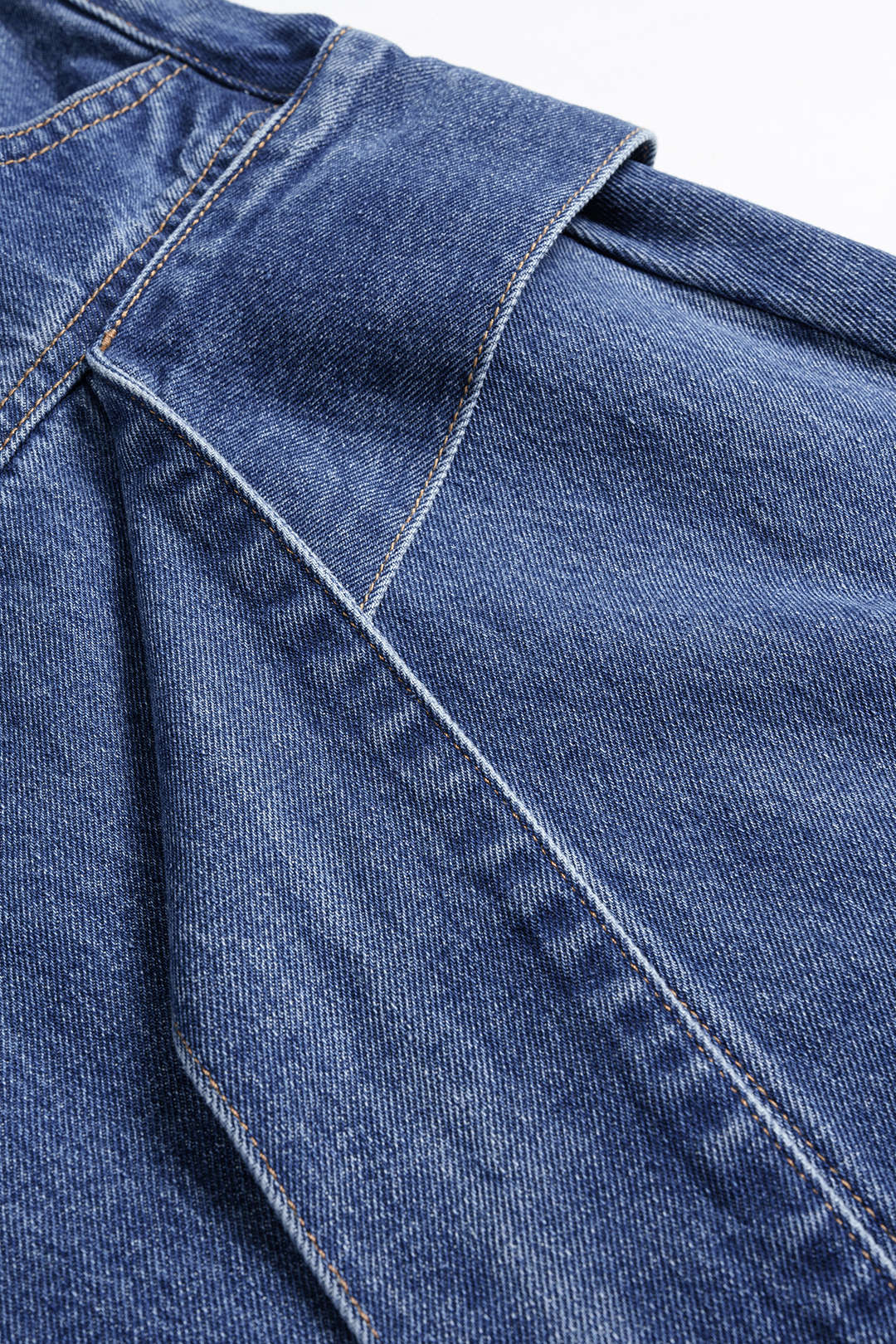 Denim Wide Leg Low Waist Barrel Jeans - Image 3