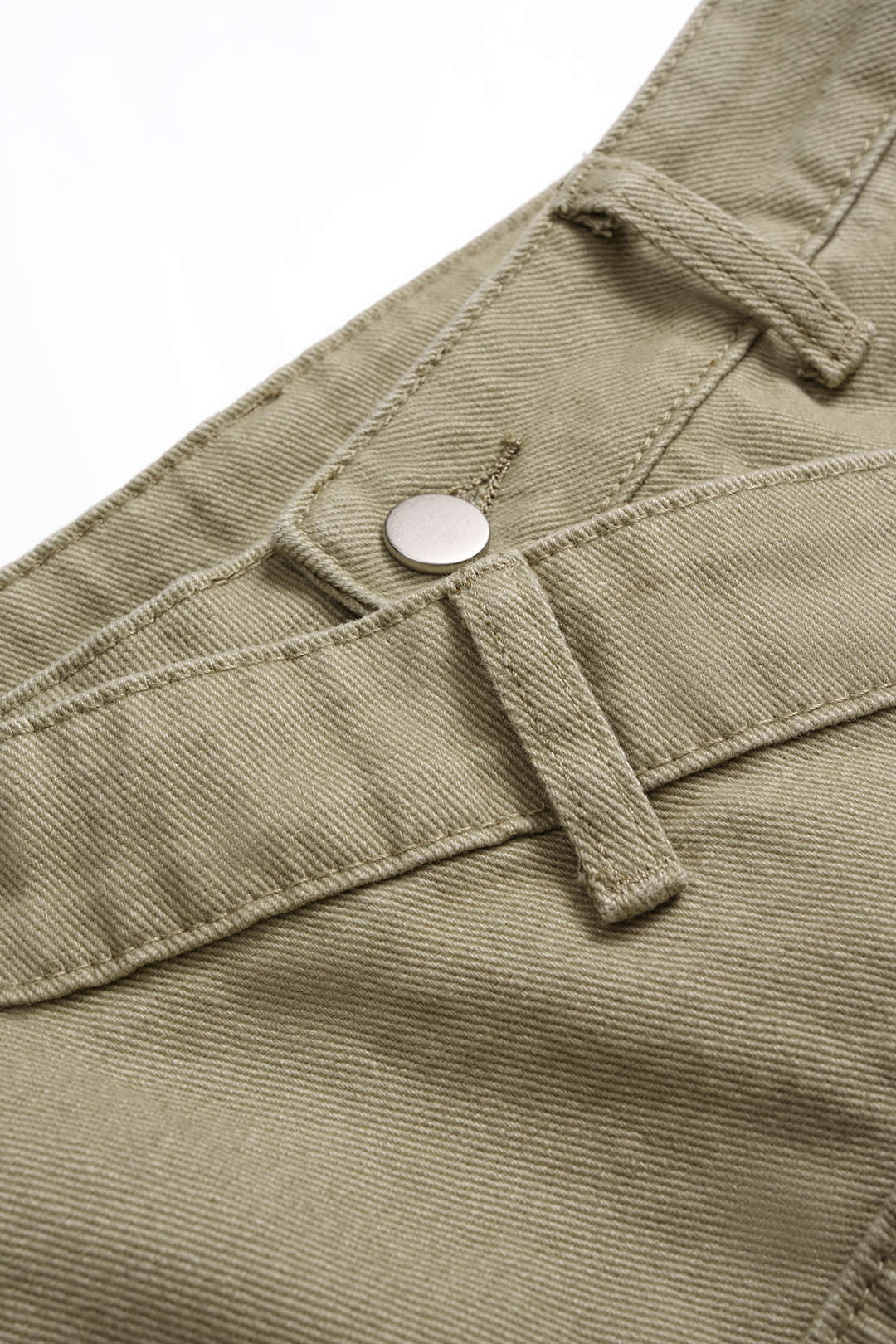 Denim Asymmetrical Jeans - Image 3