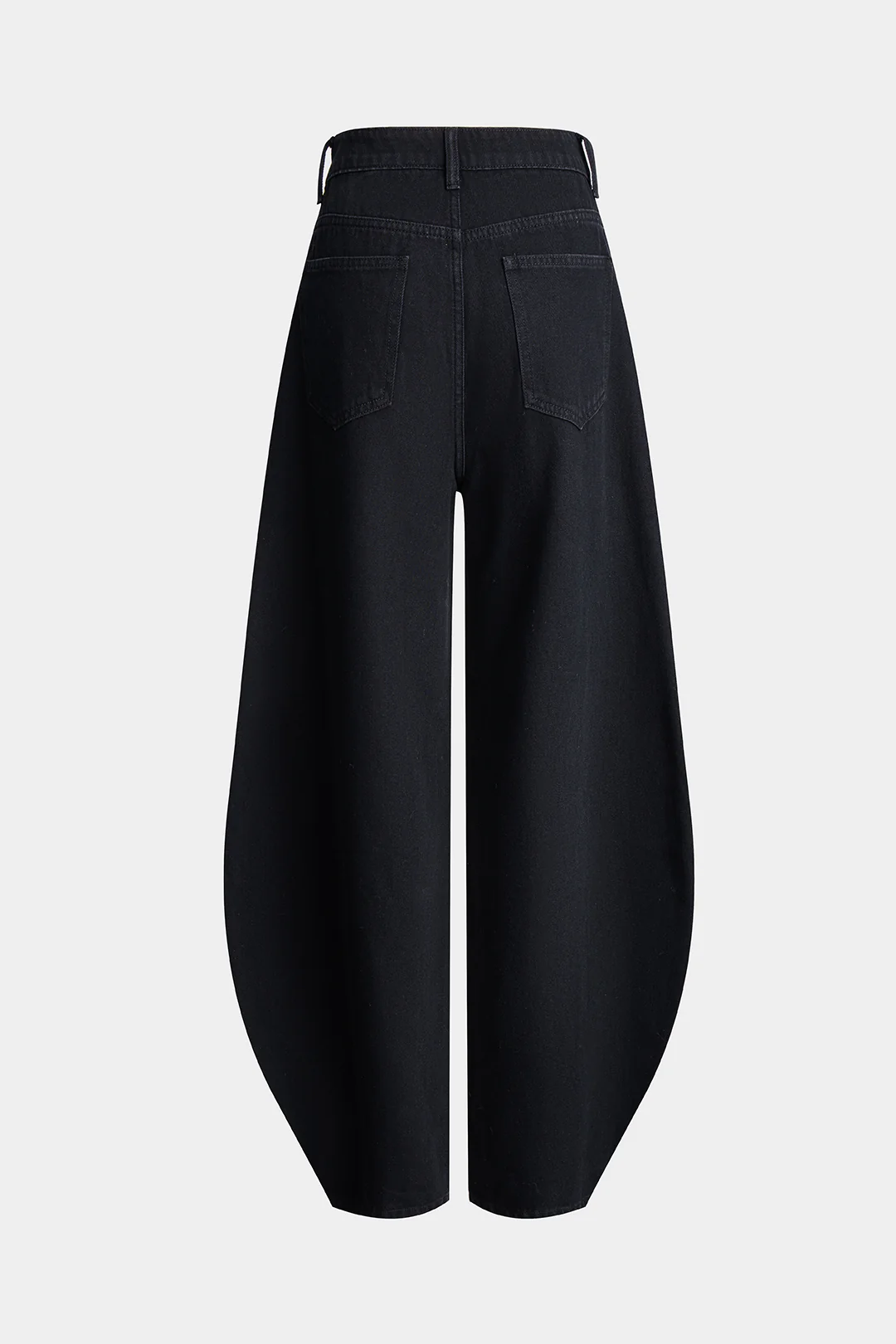 Denim Metallic Barrel Jeans - Image 2