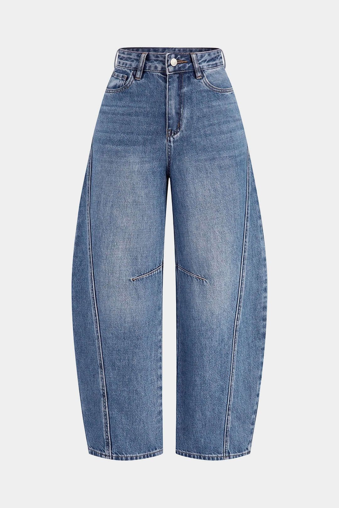 Denim Barrel Jeans