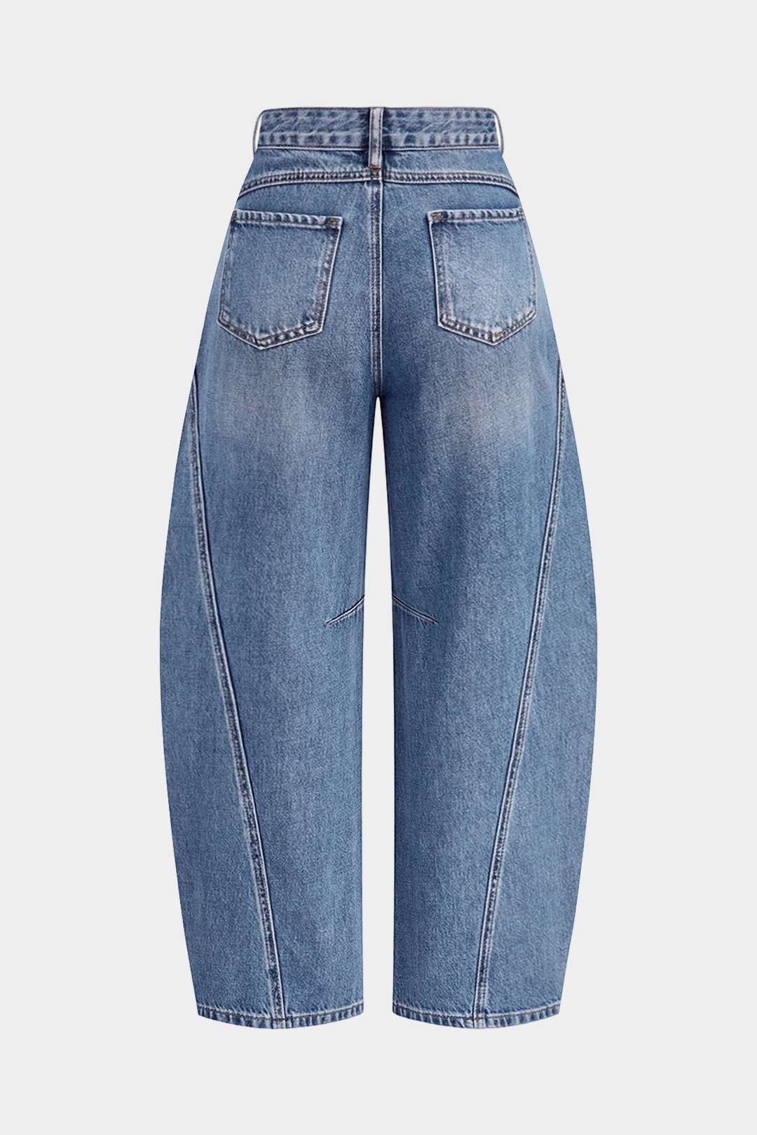 Denim Barrel Jeans - Image 2