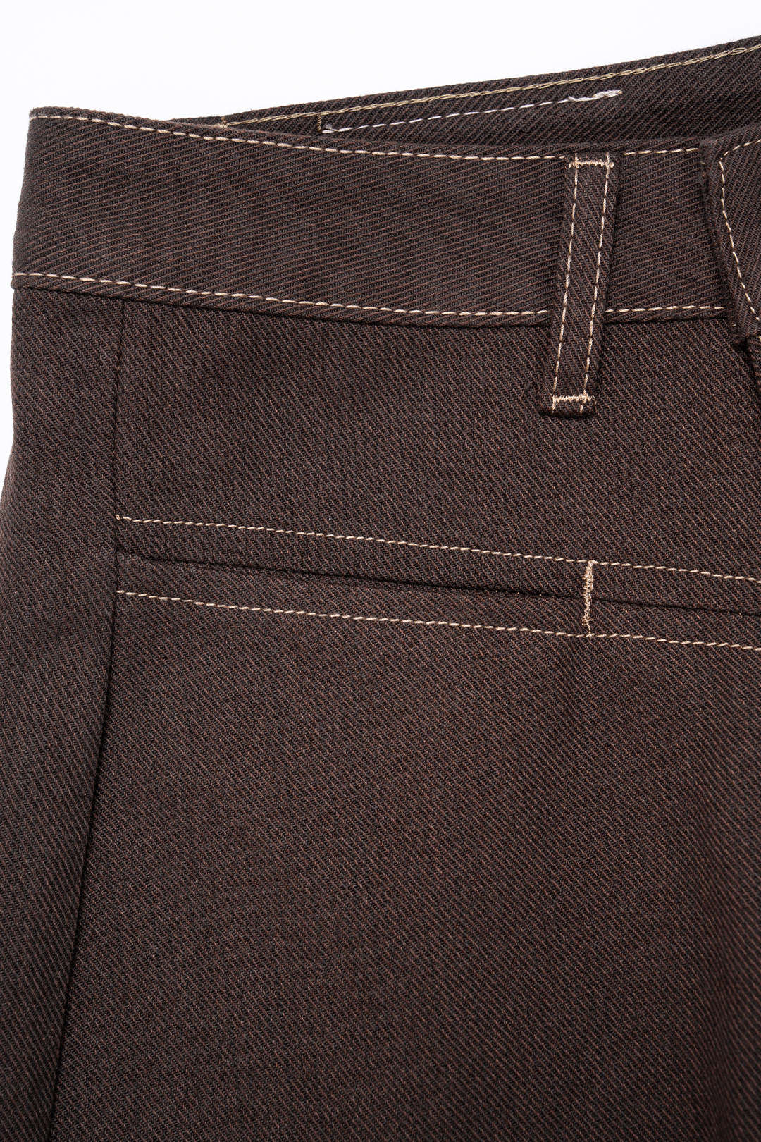 Denim Embroidery Zipper Pocket Wide Leg Jeans - Image 4