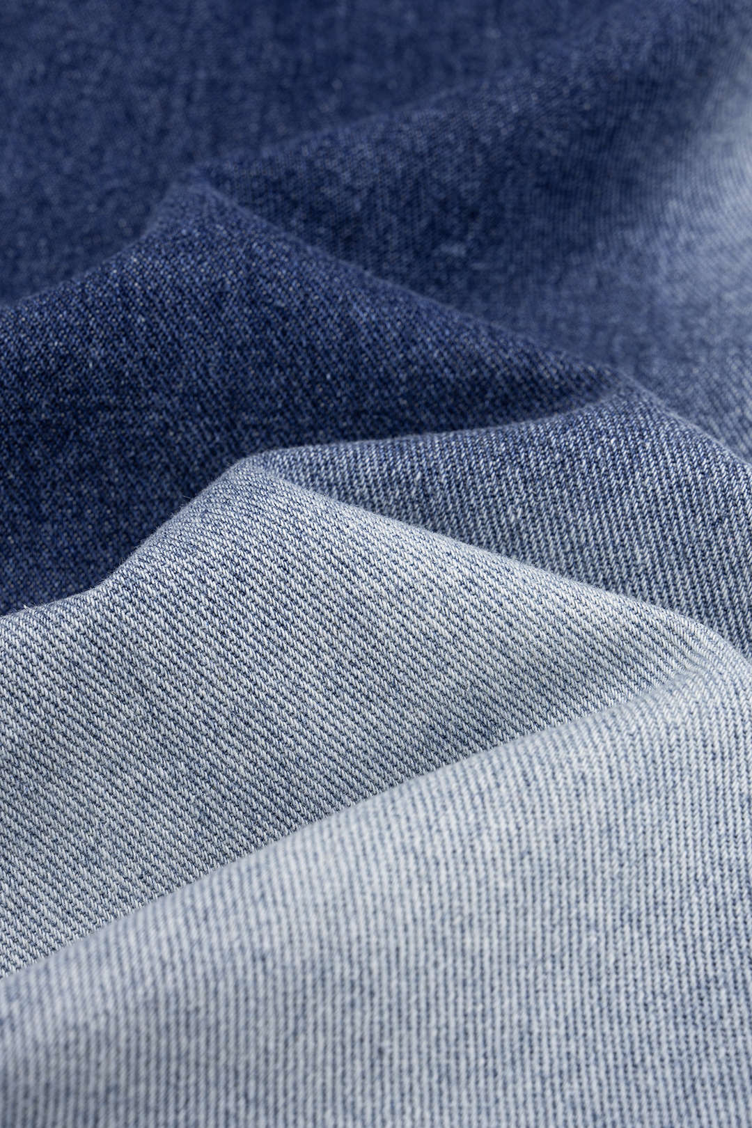 Denim Contrast Washed Wide Leg Jeans - Image 4