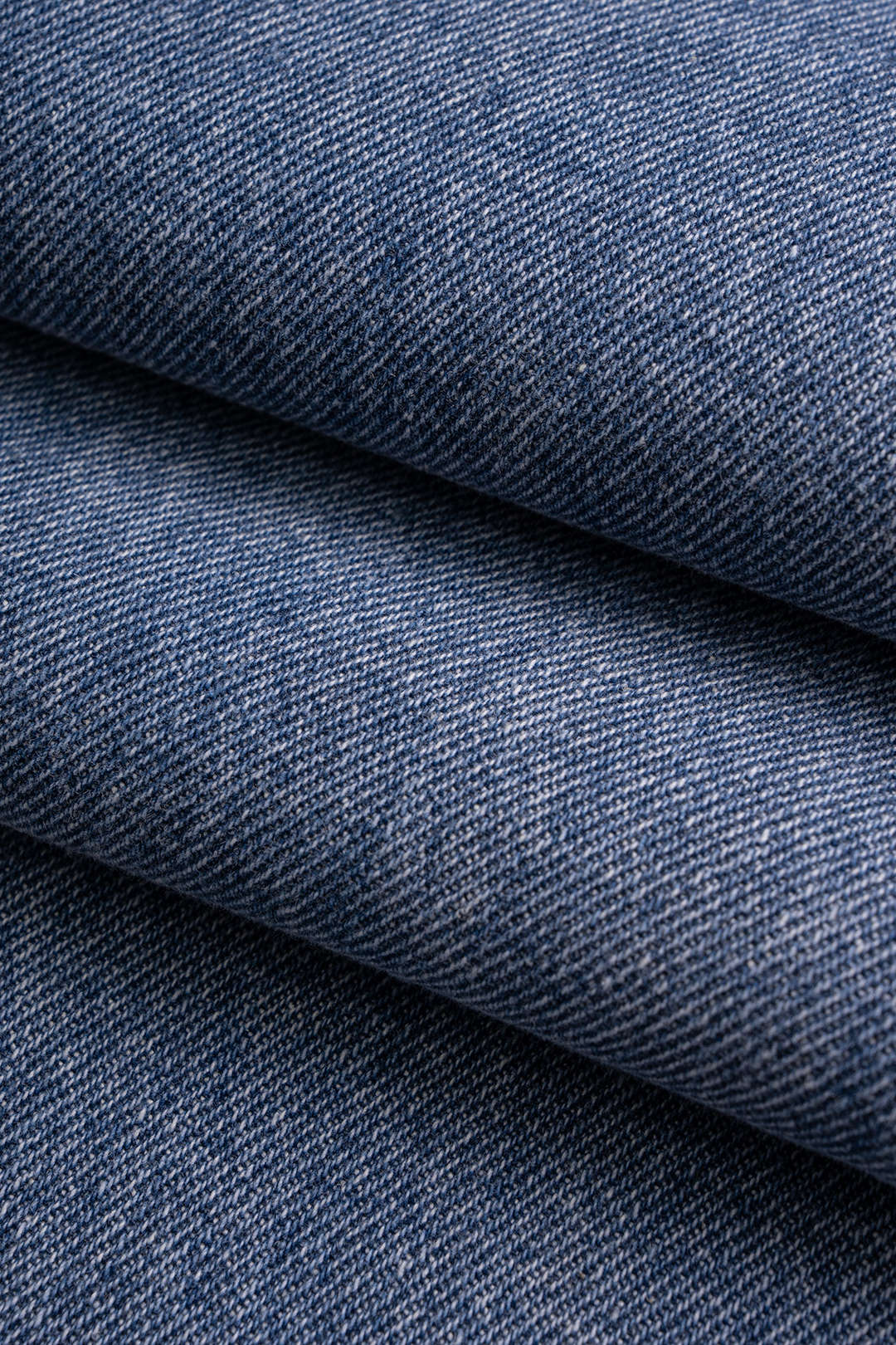 Denim Striped Tie Front Asymmetrical Jeans - Image 5