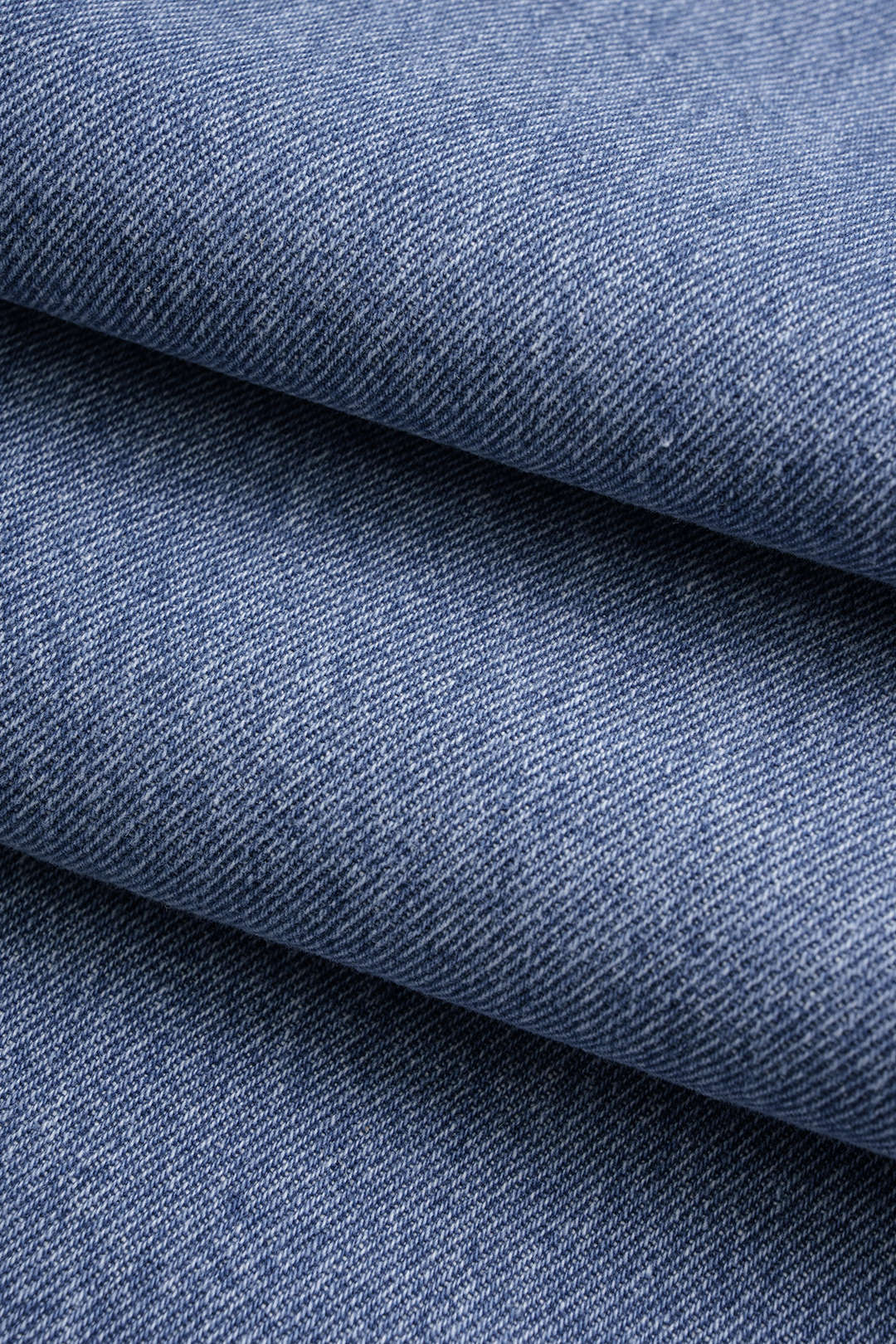 Denim Frayed Wide Leg Jeans - Image 4