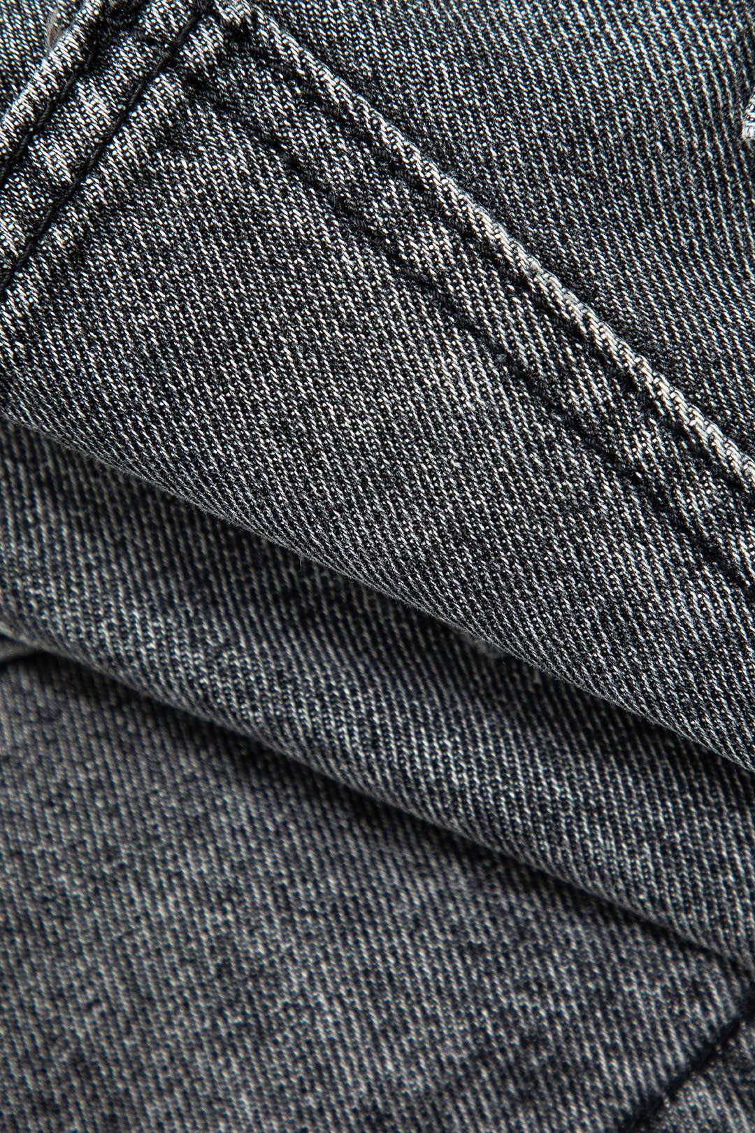 Multi Pocket Denim Mini Cargo Skirt - Image 3
