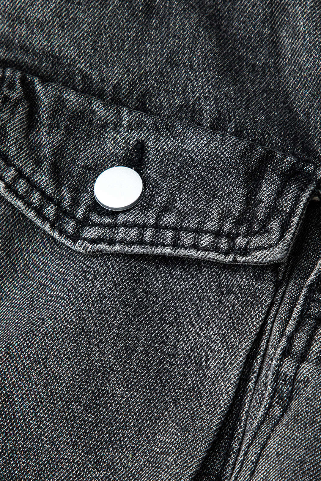 Multi Pocket Denim Mini Cargo Skirt - Image 5