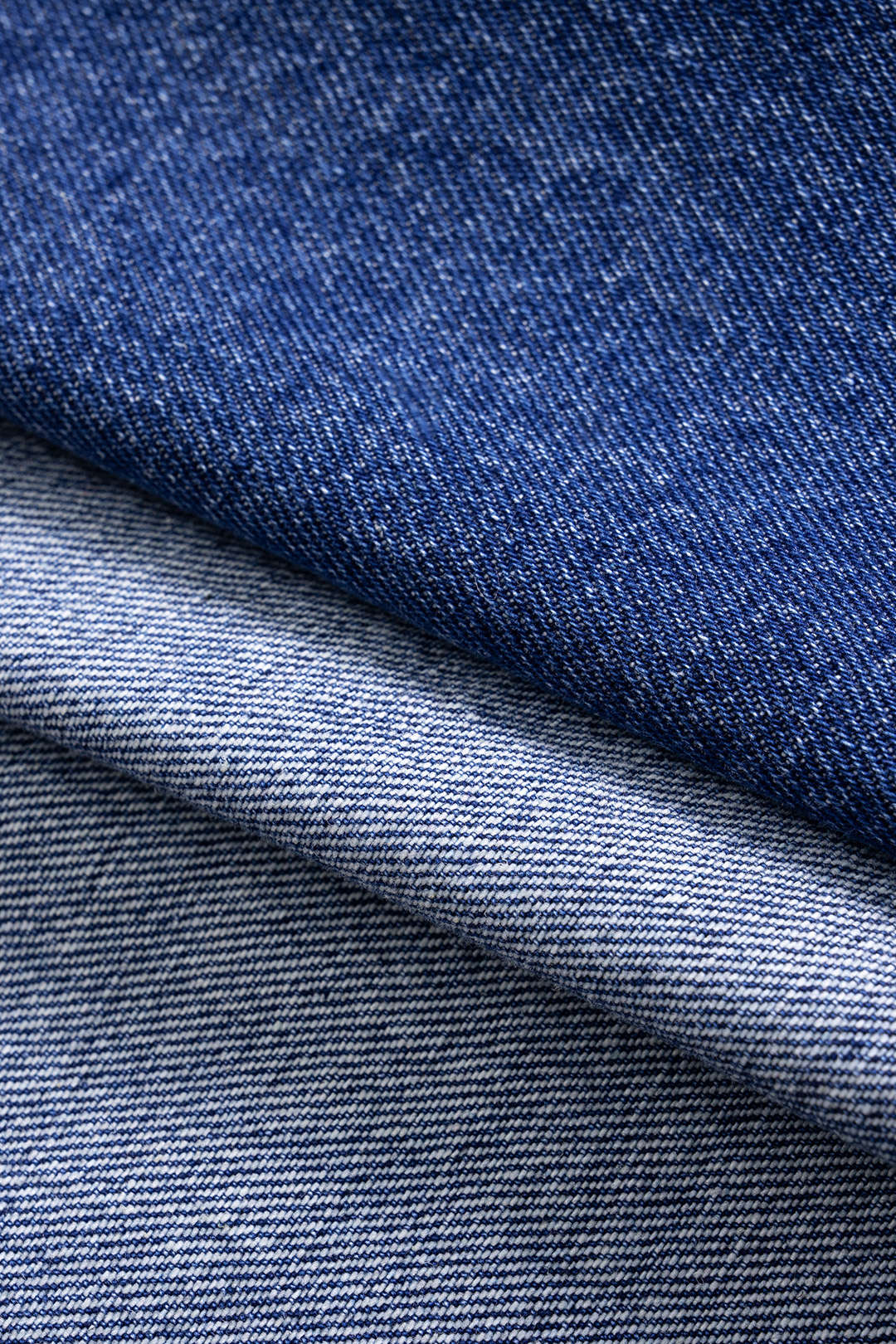 Contrast Denim Patchwork Skirt - Image 4
