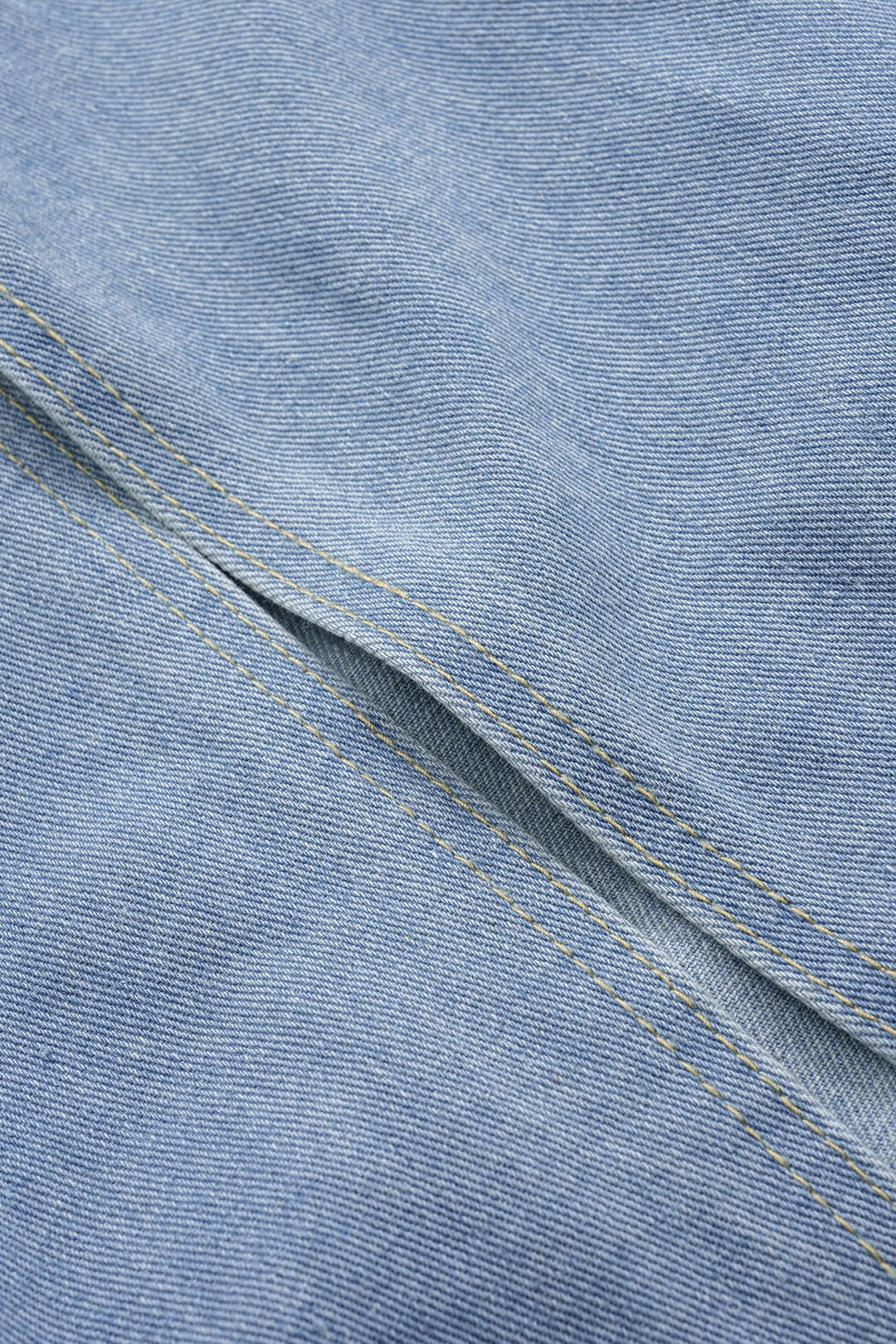 Denim High Waist Pocket Skirt - Image 5