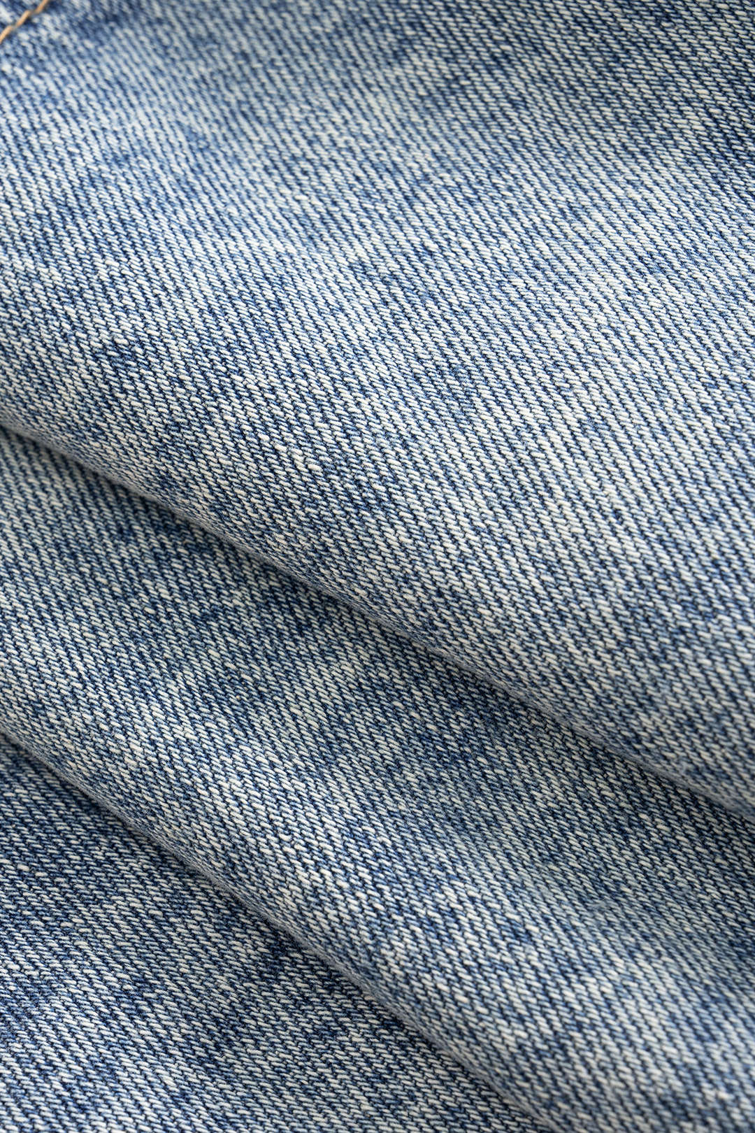 Denim Patchwork Pocket Zipper Skirt - Image 4