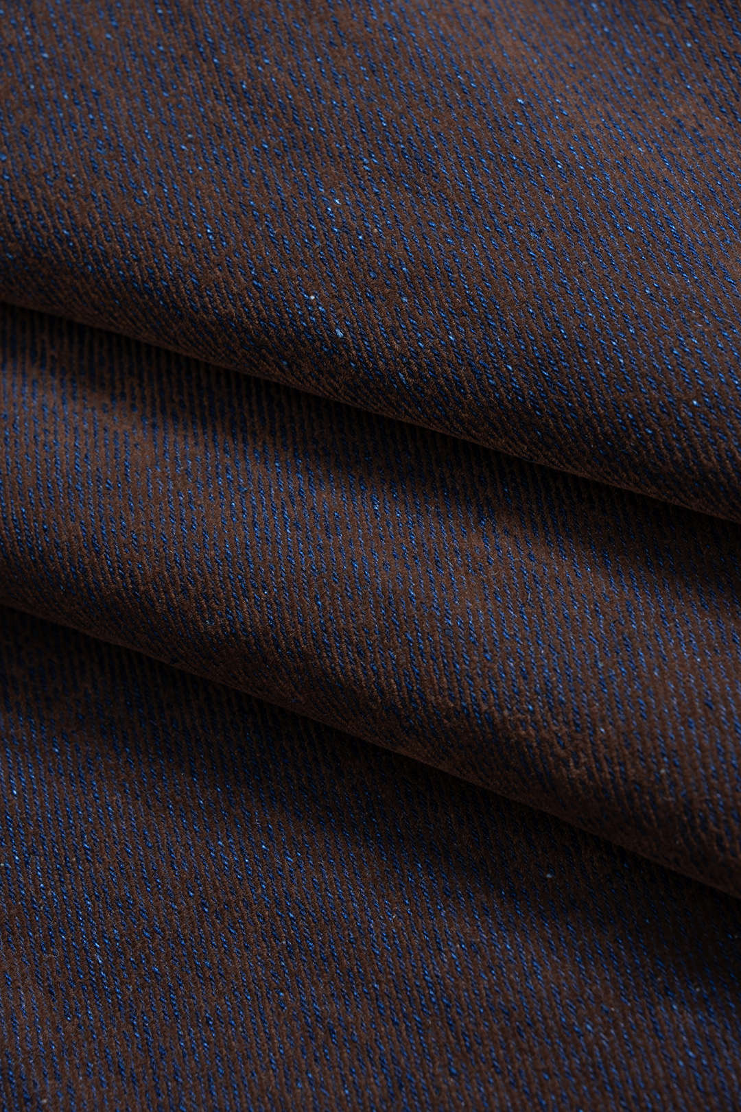Denim Washed Plaid Print Patchwork Skirt - Image 6