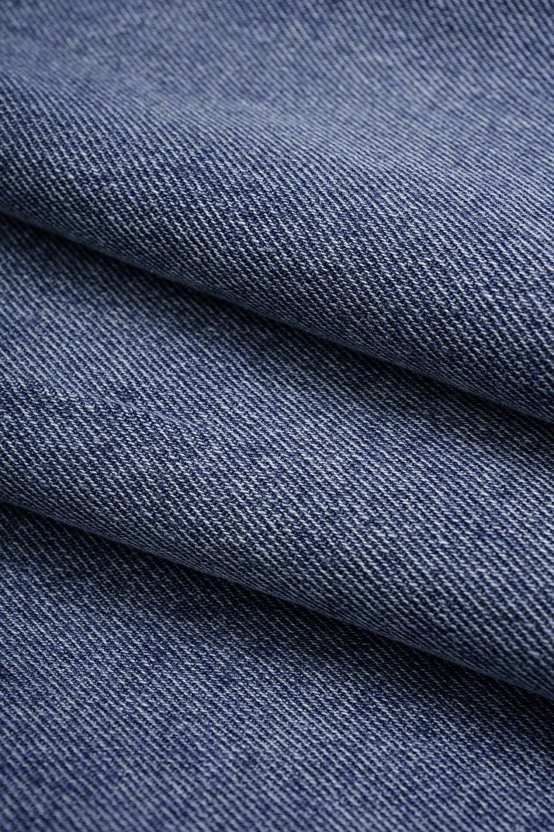 Denim Asymmetrical Skirt - Image 4