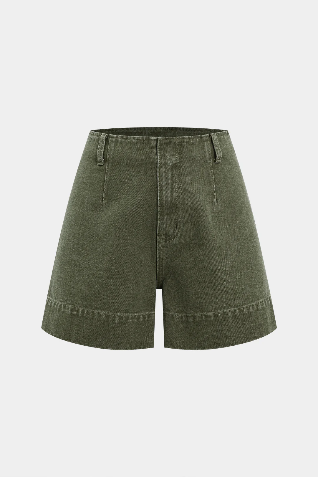 Denim Washed Pocket Shorts - Image 10