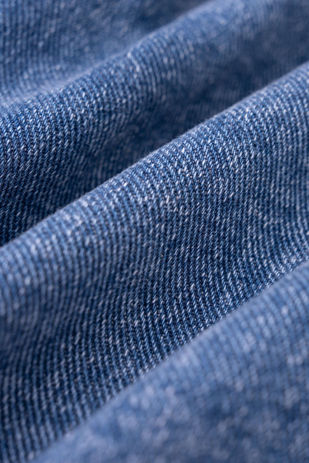 Denim Button Shorts - Image 3