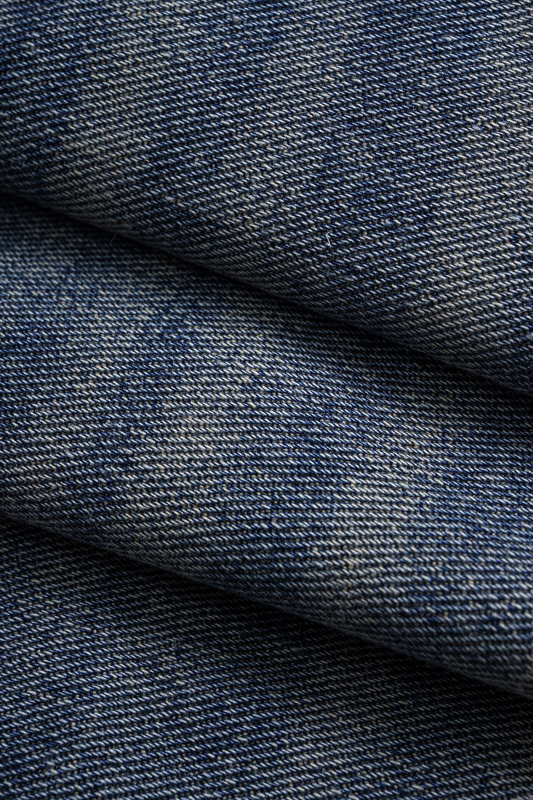 Denim Striped Contrast Skirt - Image 4
