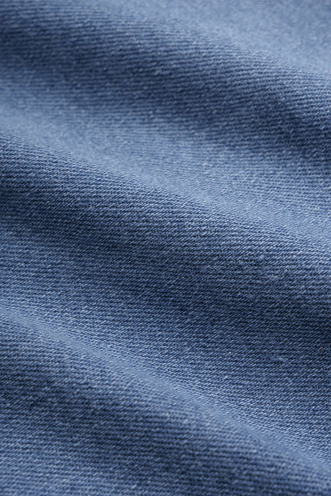 Denim V-Neck Ruched Tank Top - Image 6