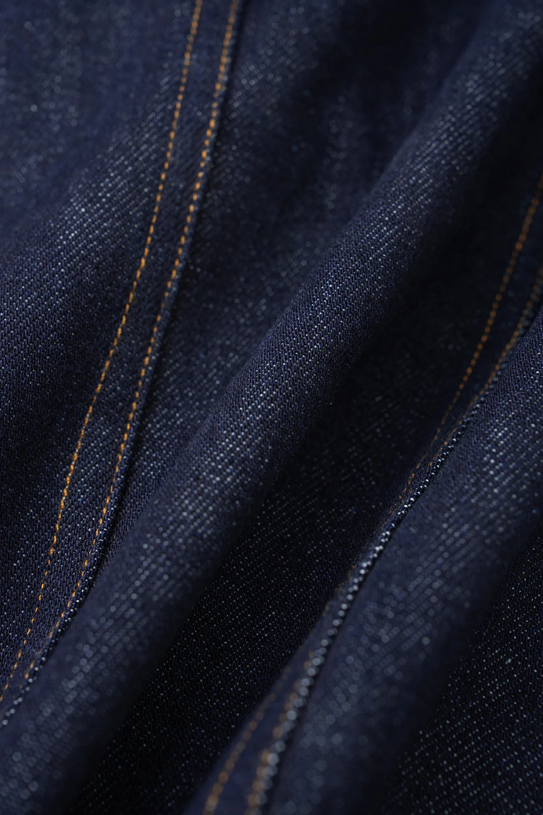 Denim Round Neck Asymmetrical Metallic Button Tank Top - Image 4