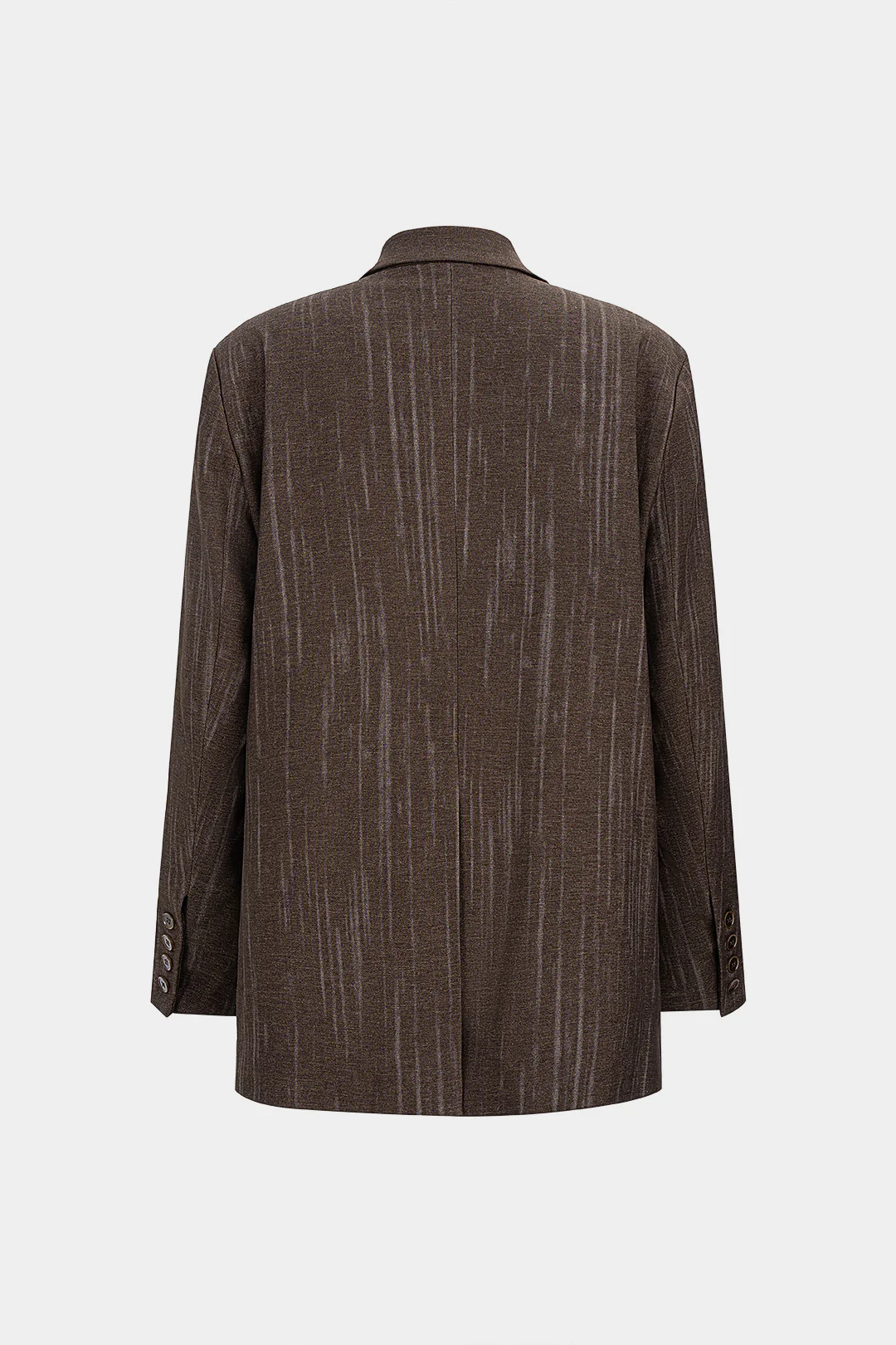 Graphic Print Single-Breasted Blazer - Image 2