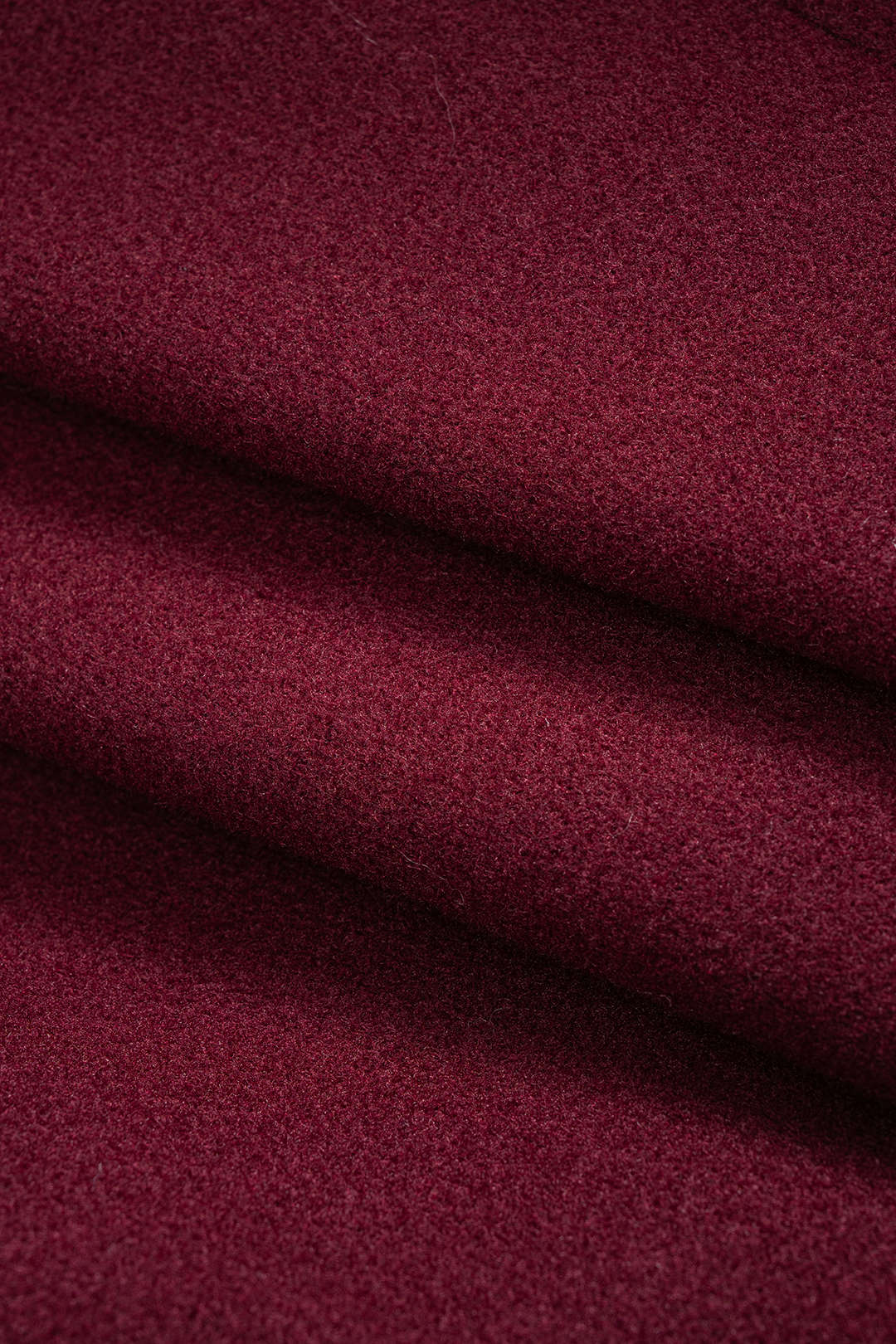 Woolen Textured Button Double Breasted Coat - Image 4