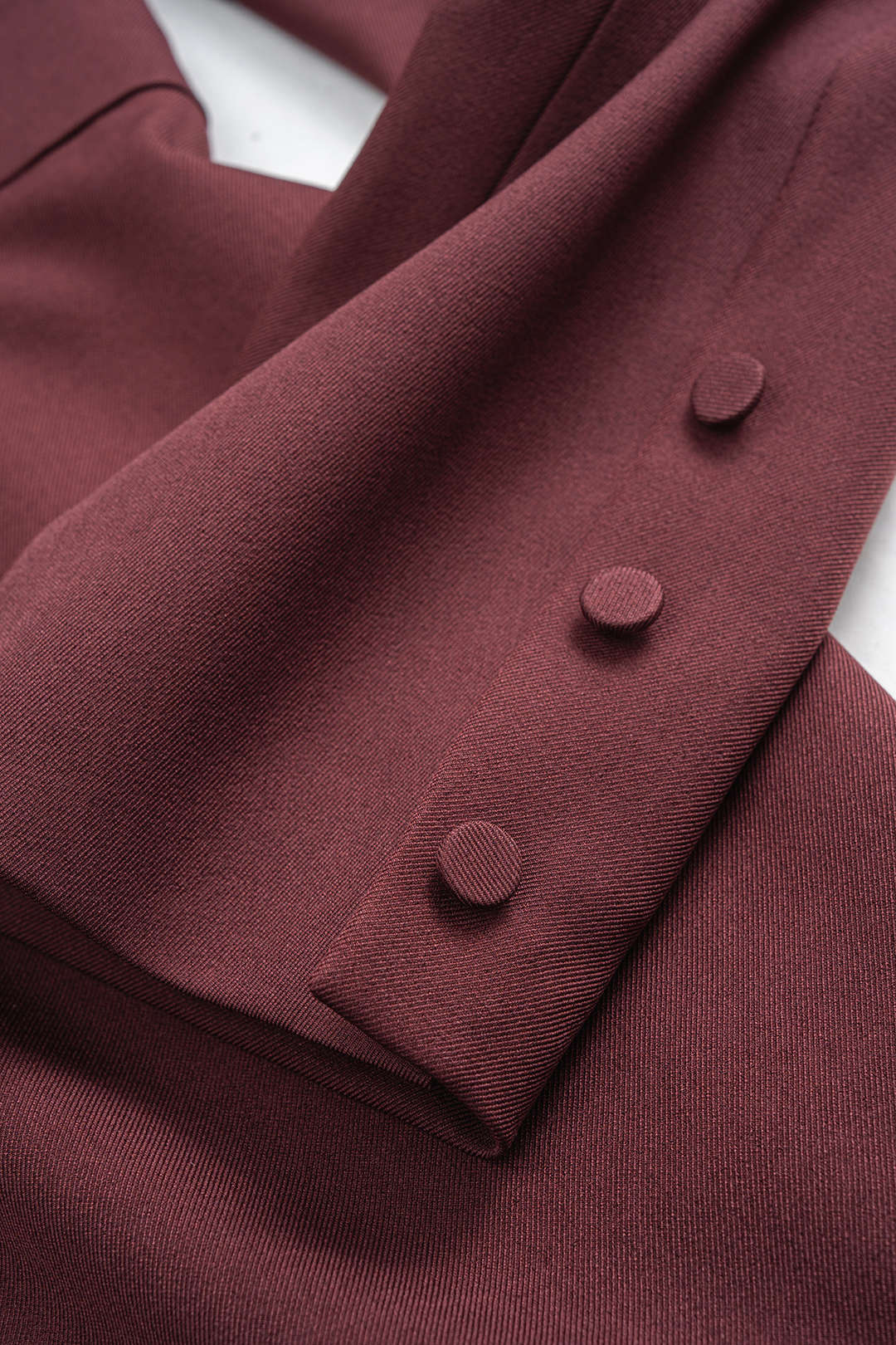 Notched Lapel Button Pocket Coat - Image 5