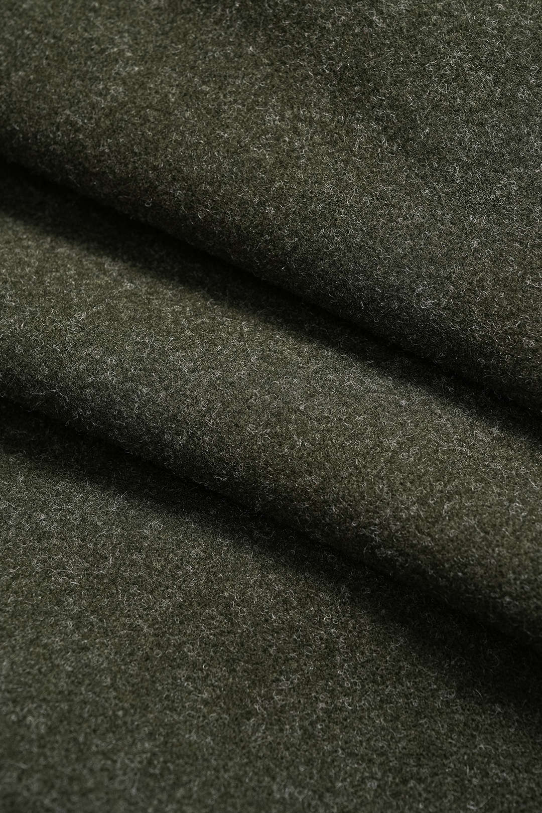 Woolen Piping Scarf Coat - Image 5
