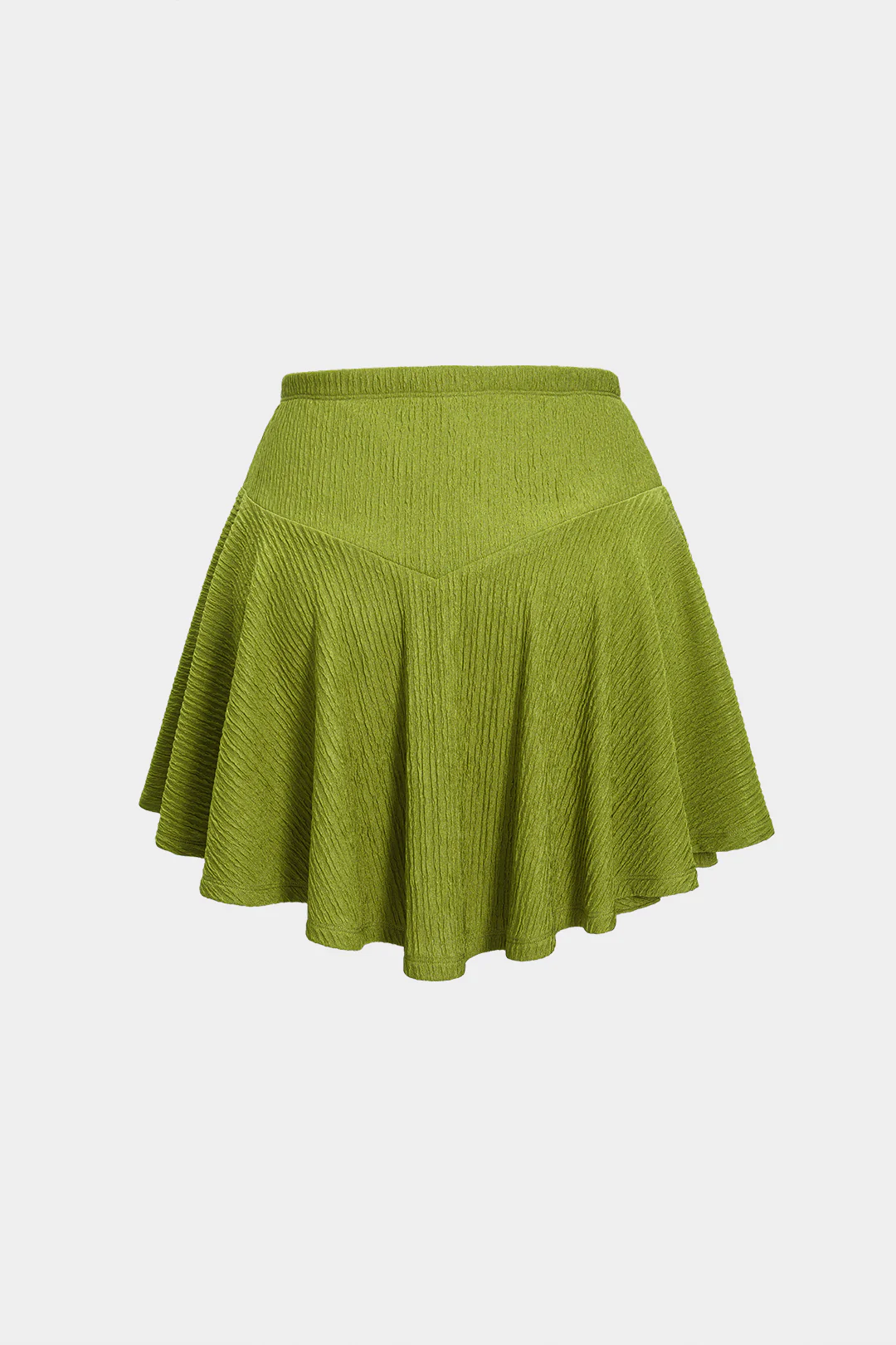 Asymmetrical Tank Top And Ruched Skirt Set - Image 5