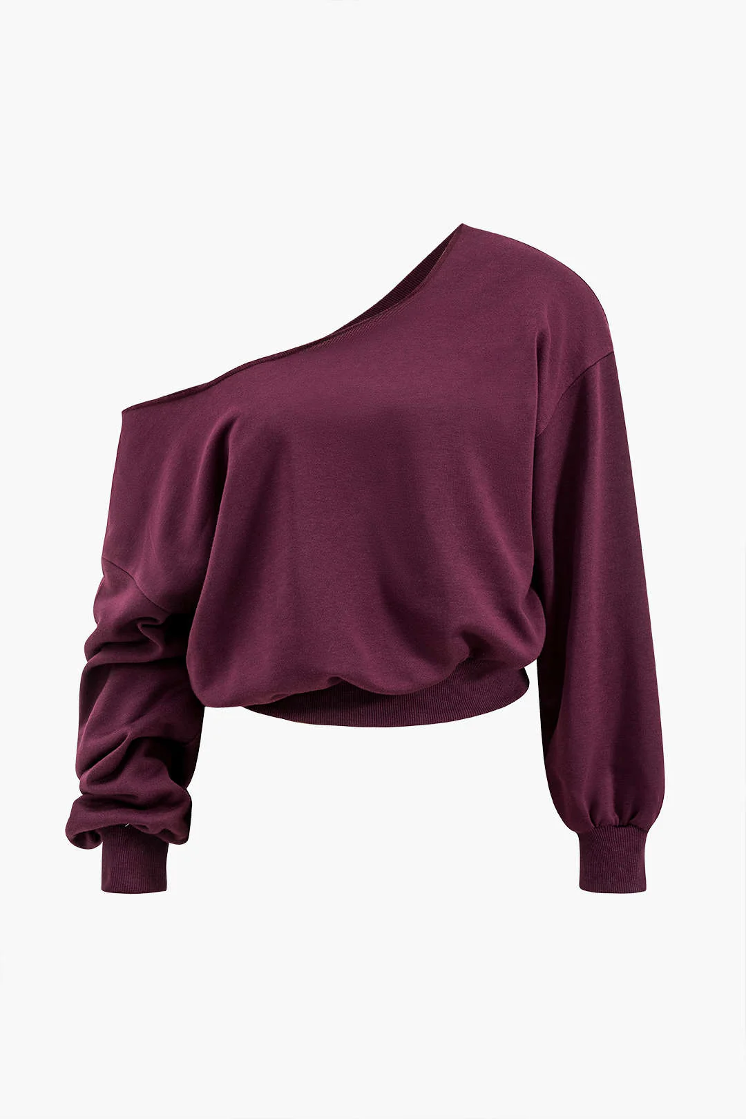 Asymmetric Top And Pants Set - Image 13