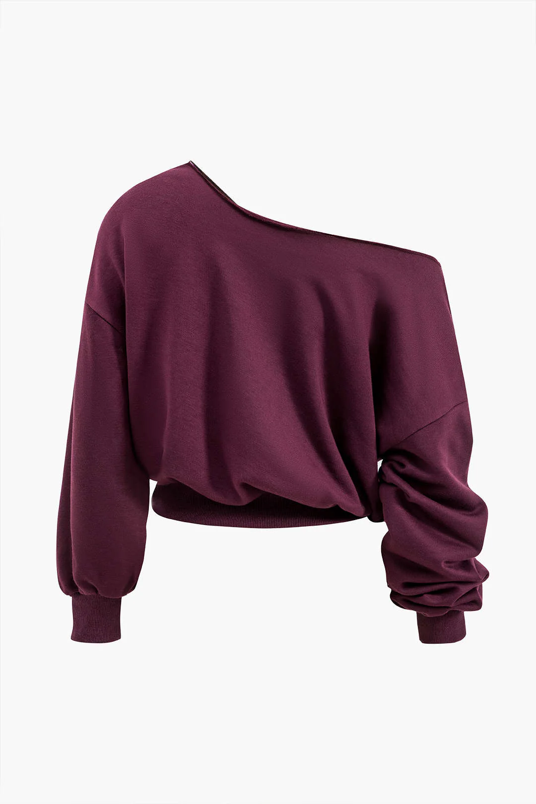 Asymmetric Top And Pants Set - Image 16