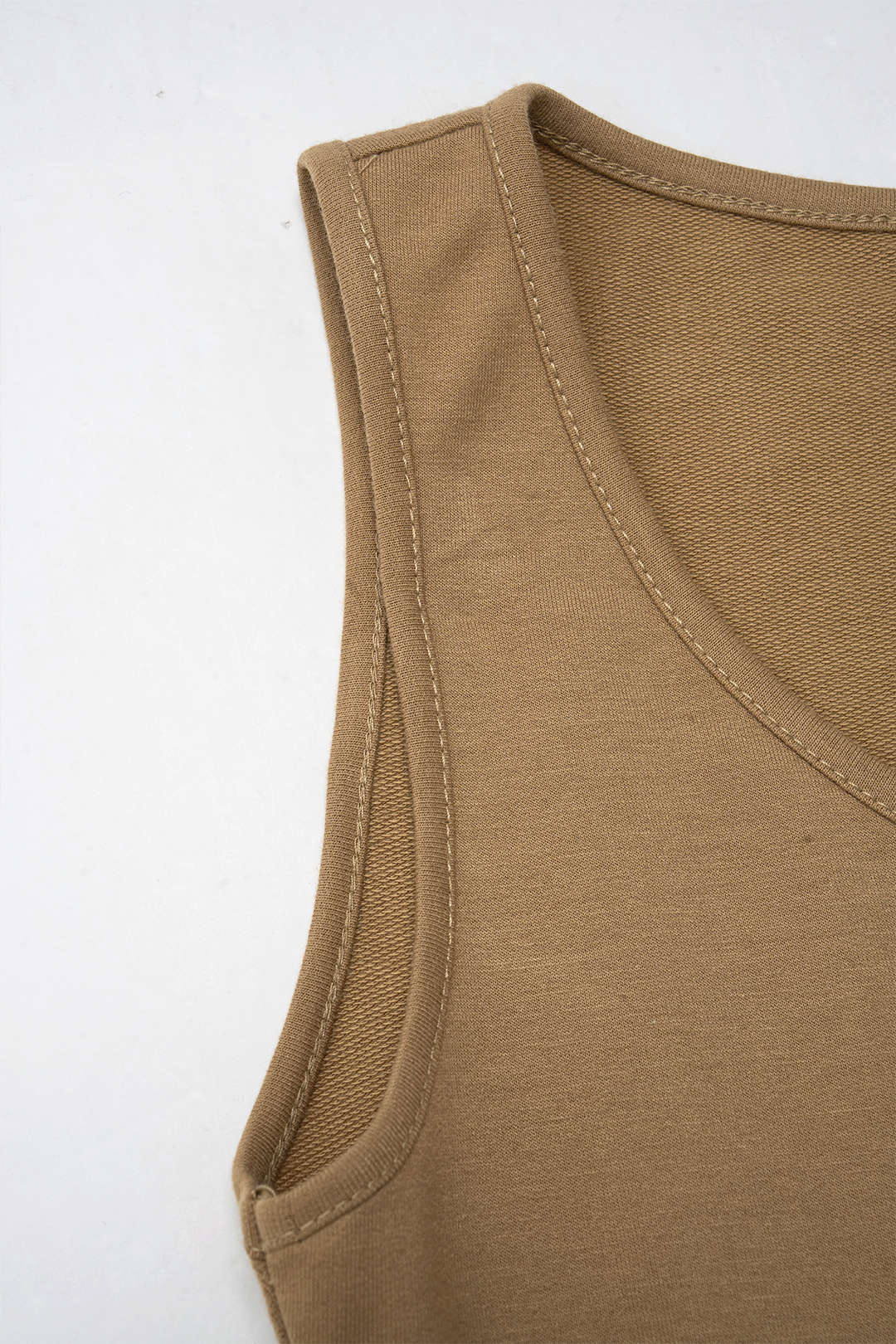 Plus Size Solid Long-Sleeve Top And Sleeveless Jumpsuit Set - Image 3