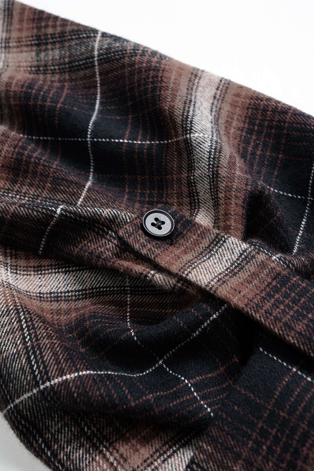 Plus Size Plaid Print Waist-Cinching Shirt - Image 5