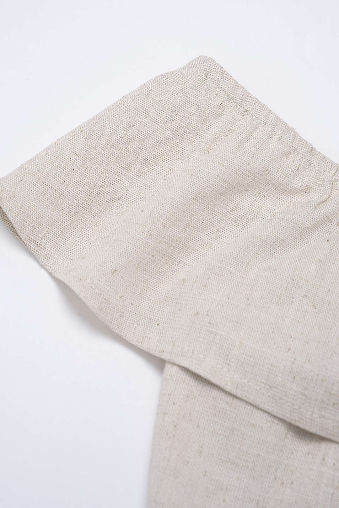 Linen Metallic Button Off-Shoulder Sleeveless Top - Image 3