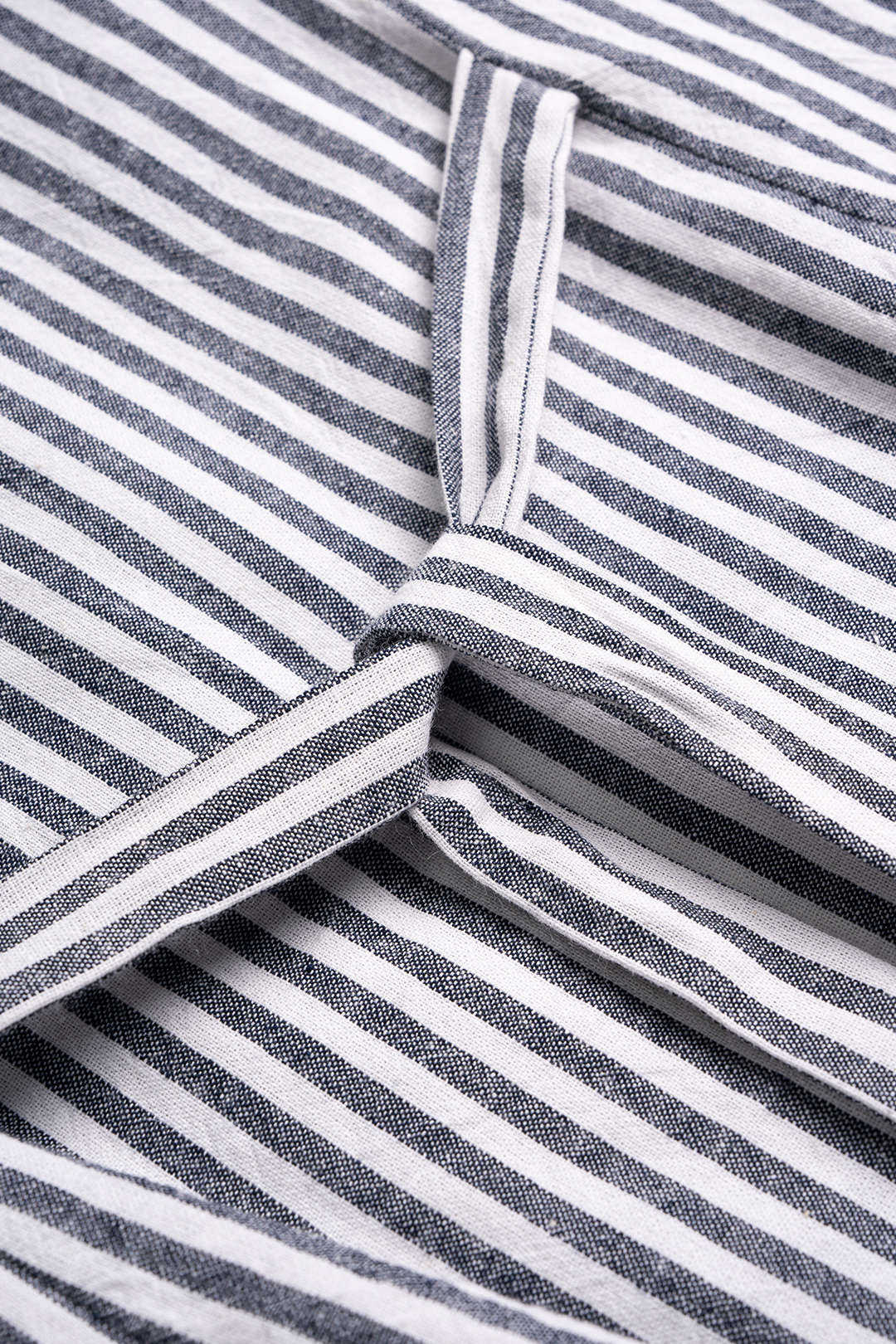 Stripes Print Round Neck Vest - Image 4