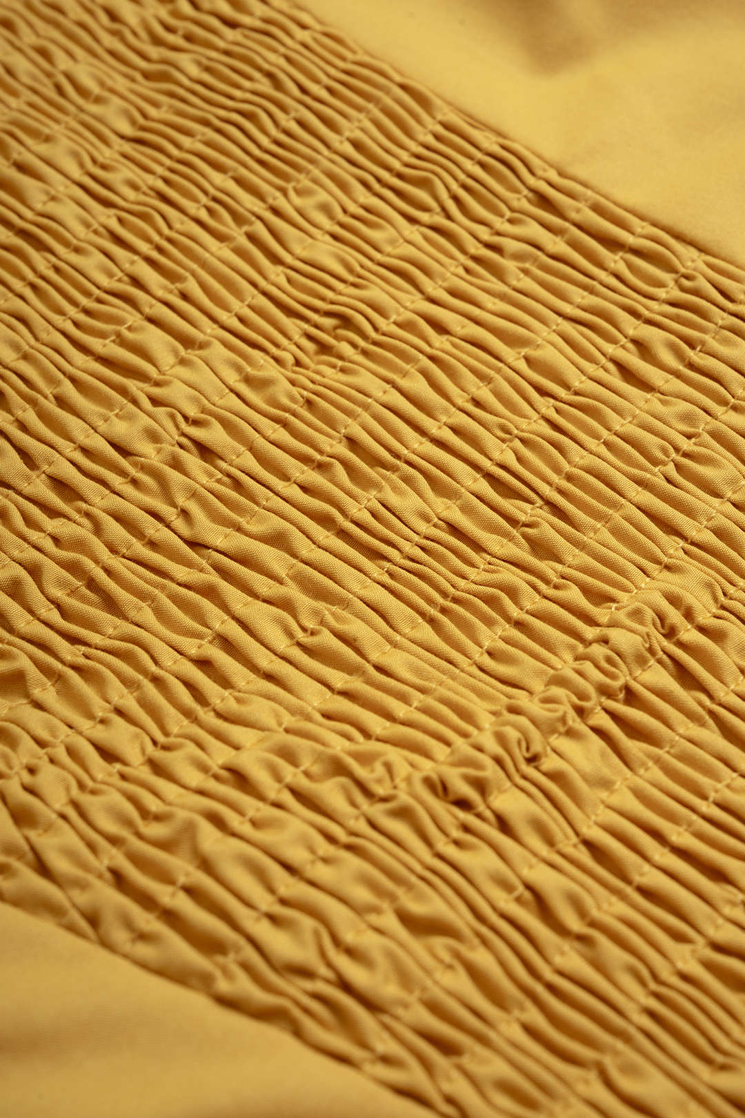 Solid Ruched Smocked Tube Top - Image 4