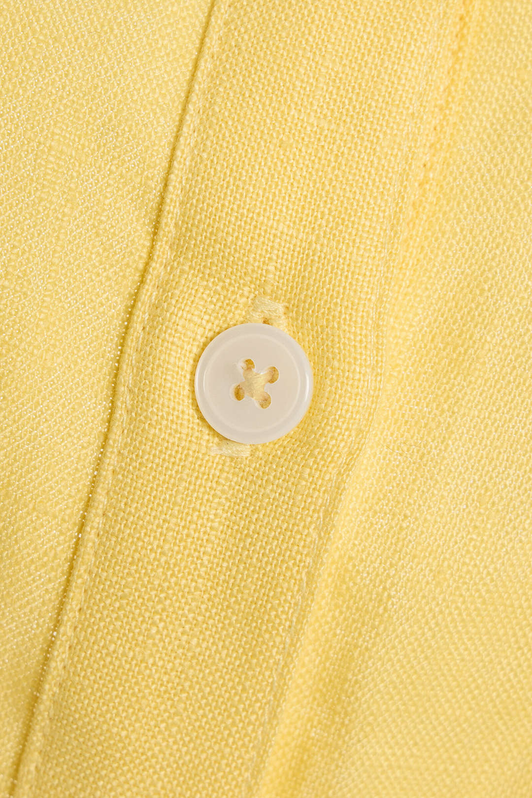 Linen Button Short-Sleeve Shirt - Image 3