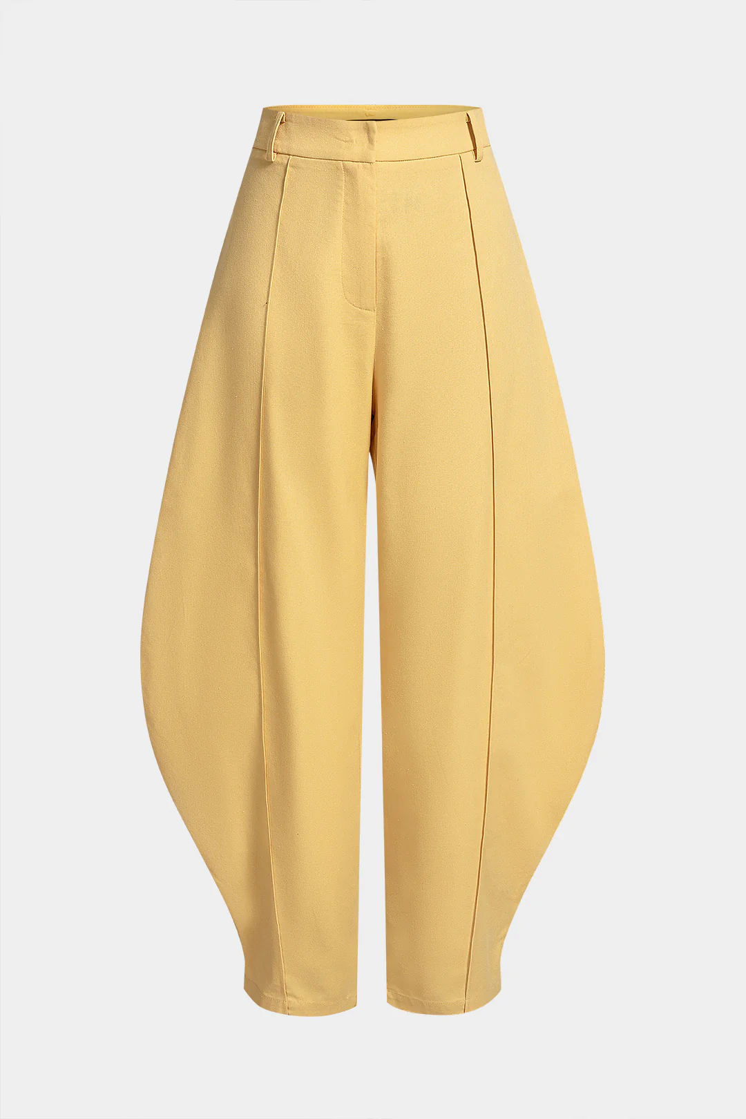 Solid Wide-Leg Pants