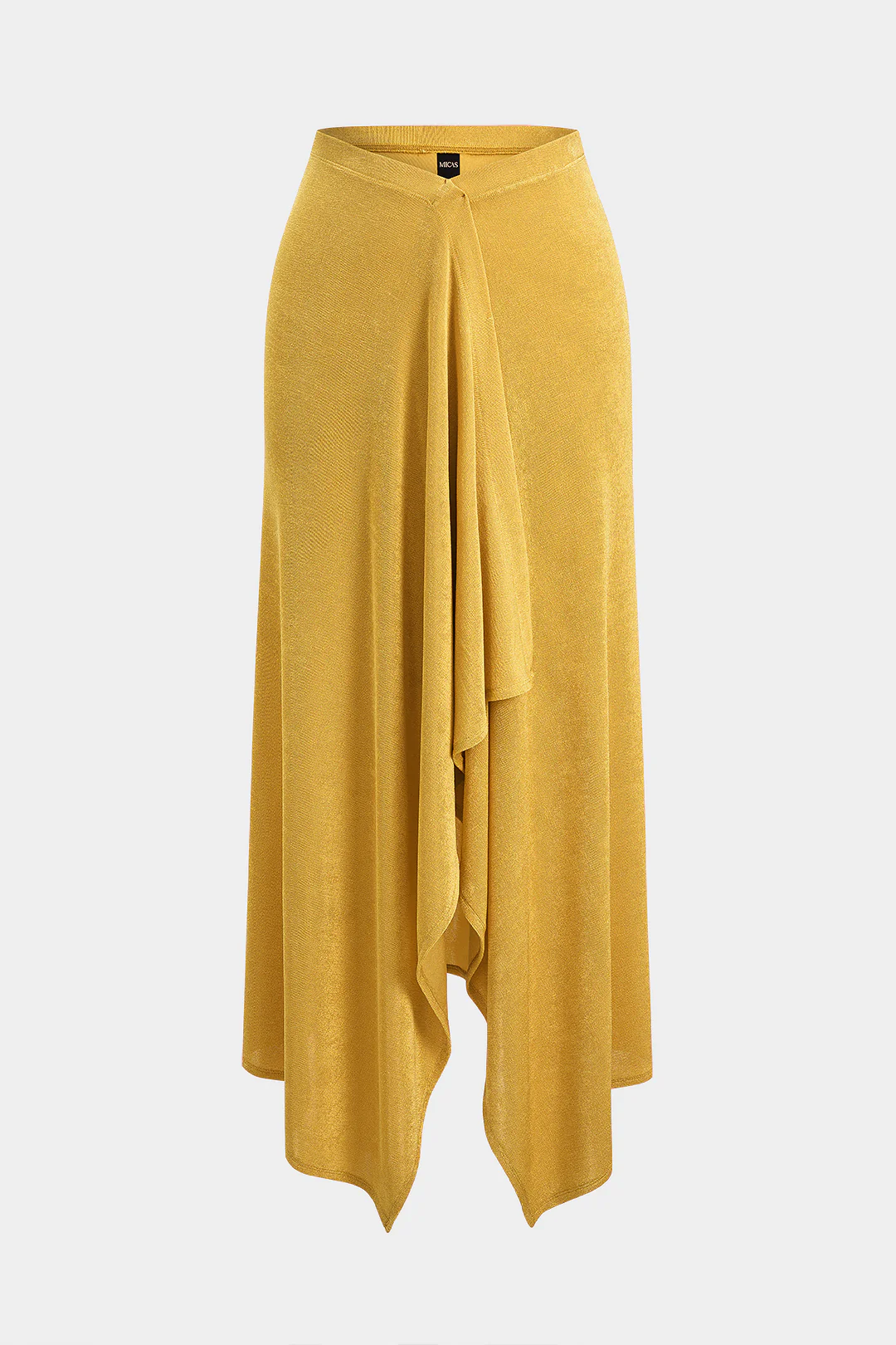 Soli Ruched Irregular Hem Skirt - Image 4