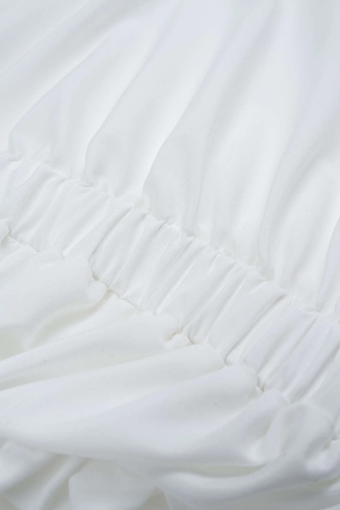 Ruched Drawstring Long-Sleeve Shirt - Image 3