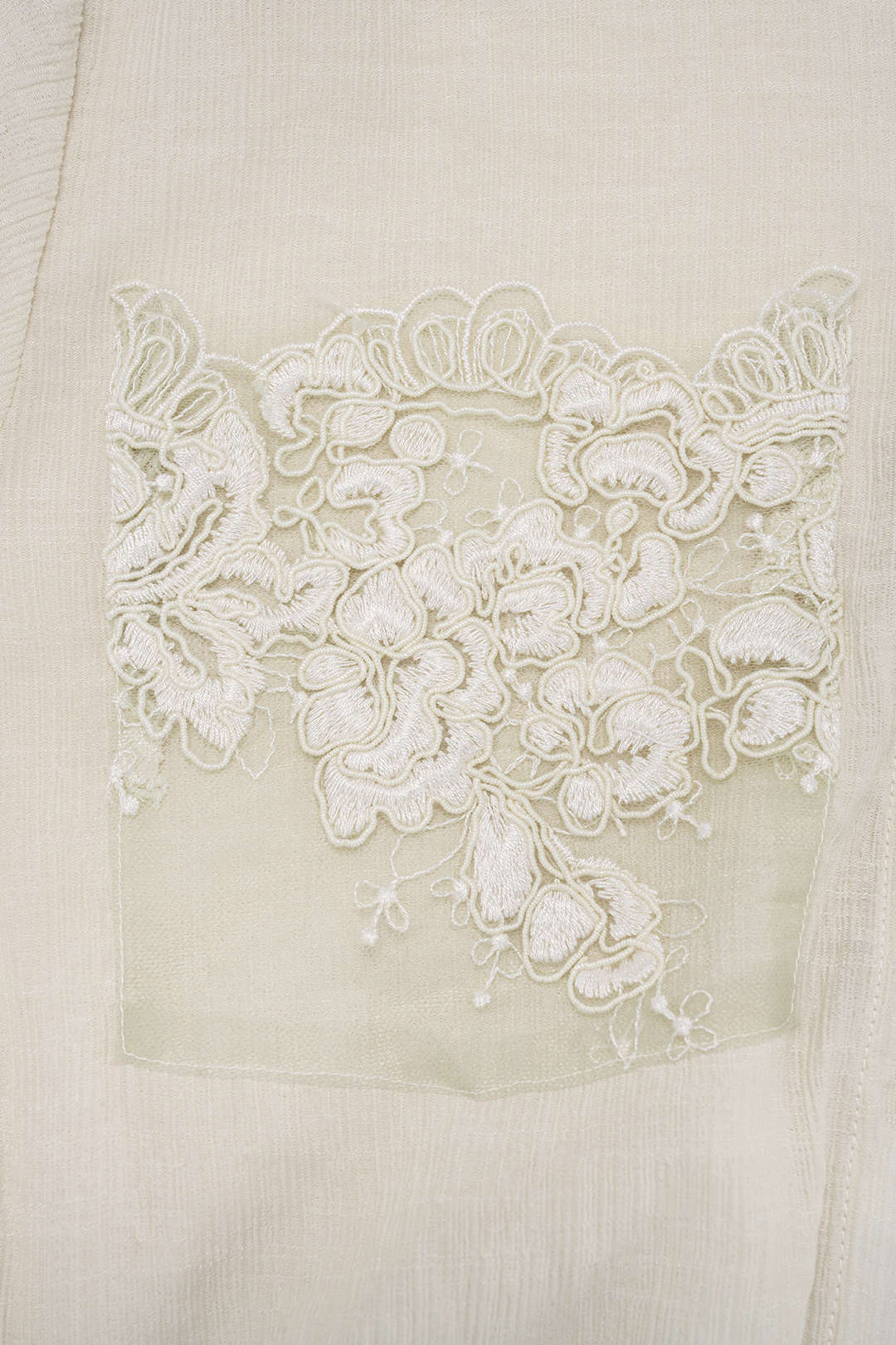 Patchwork Jacquard Lapel Short Sleeve Pocket Bodysuit - Image 4