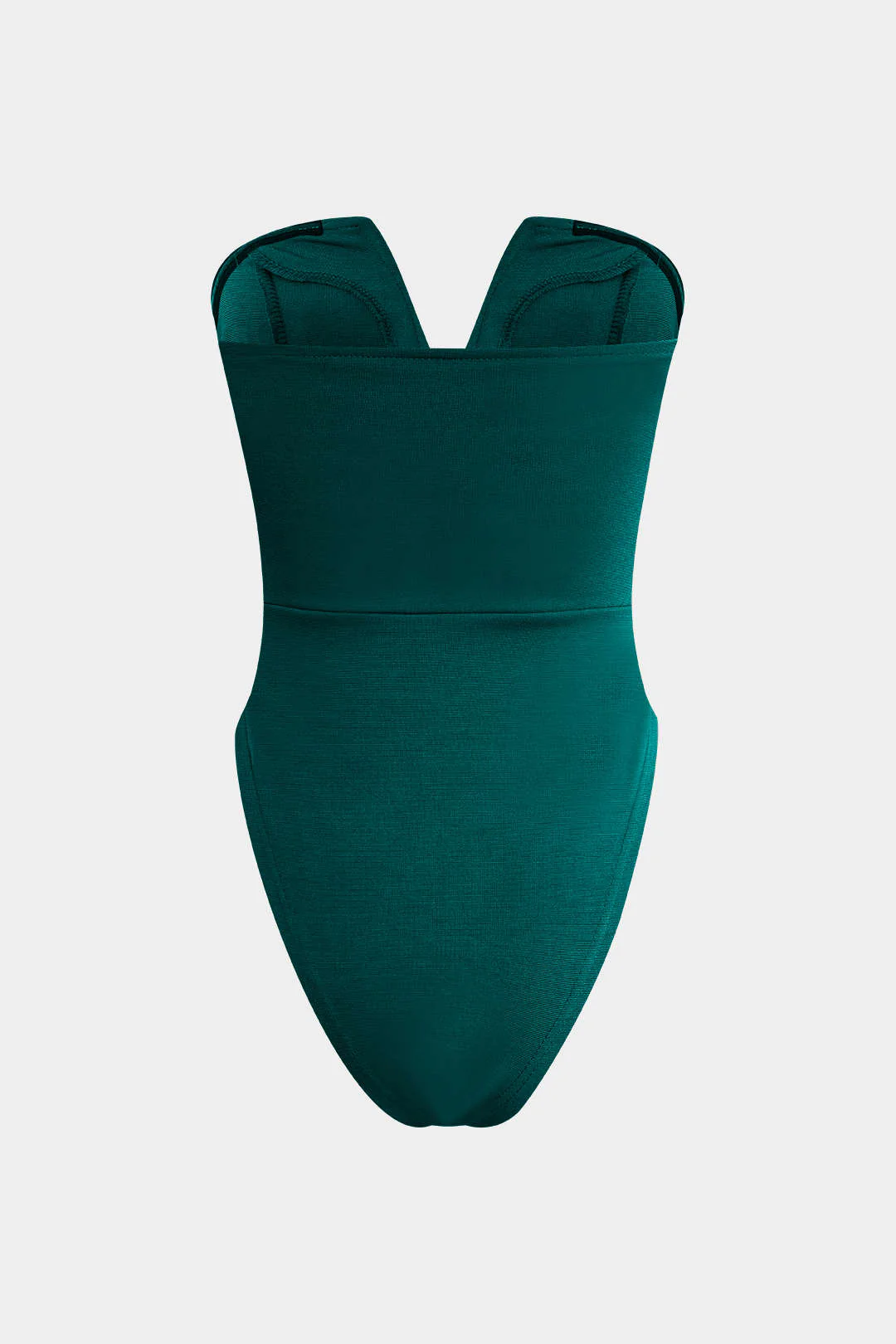 Basic V-neck Strapless Bodysuit - Image 22
