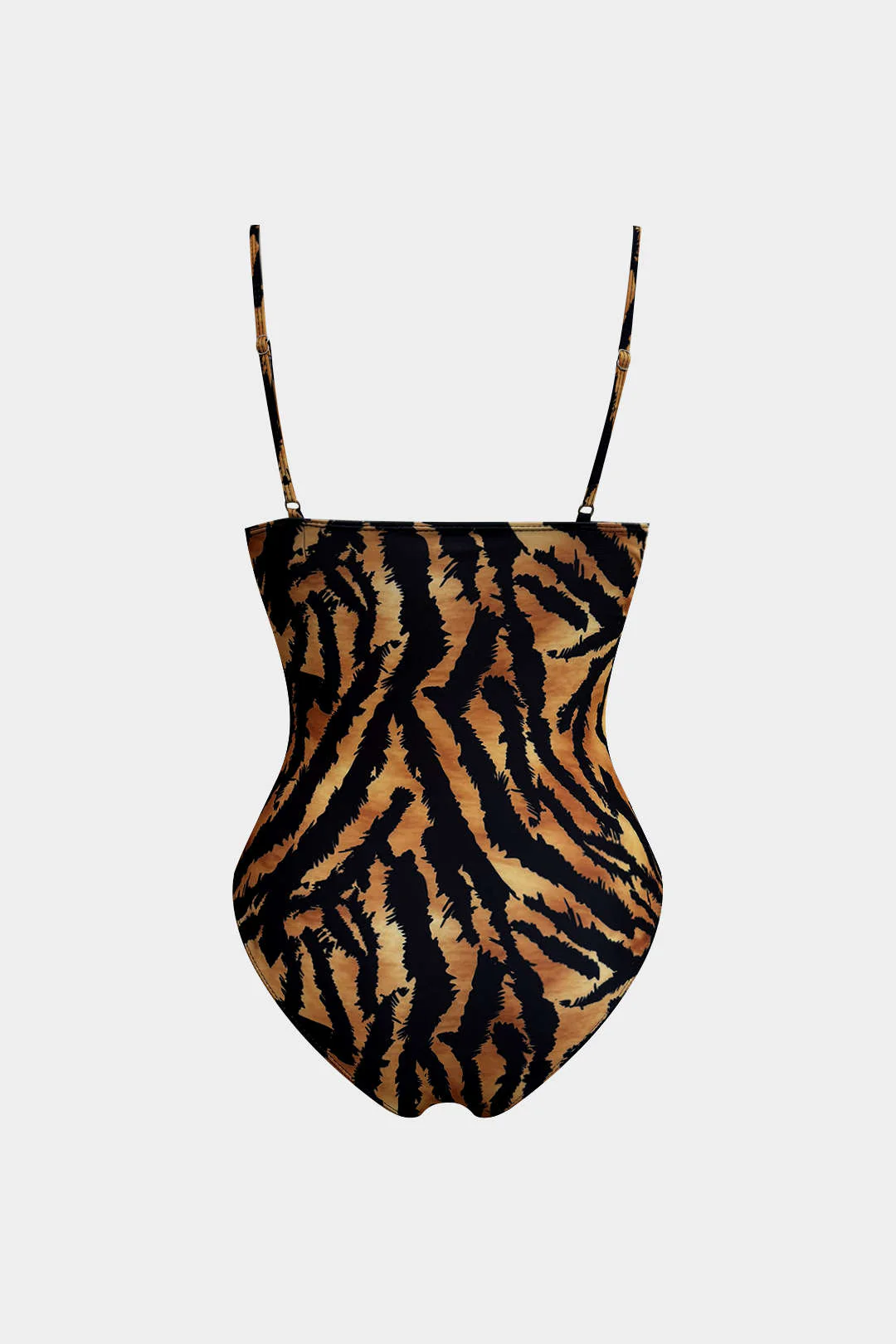Leopard Print Slip Sleeveless Bodysuit - Image 2