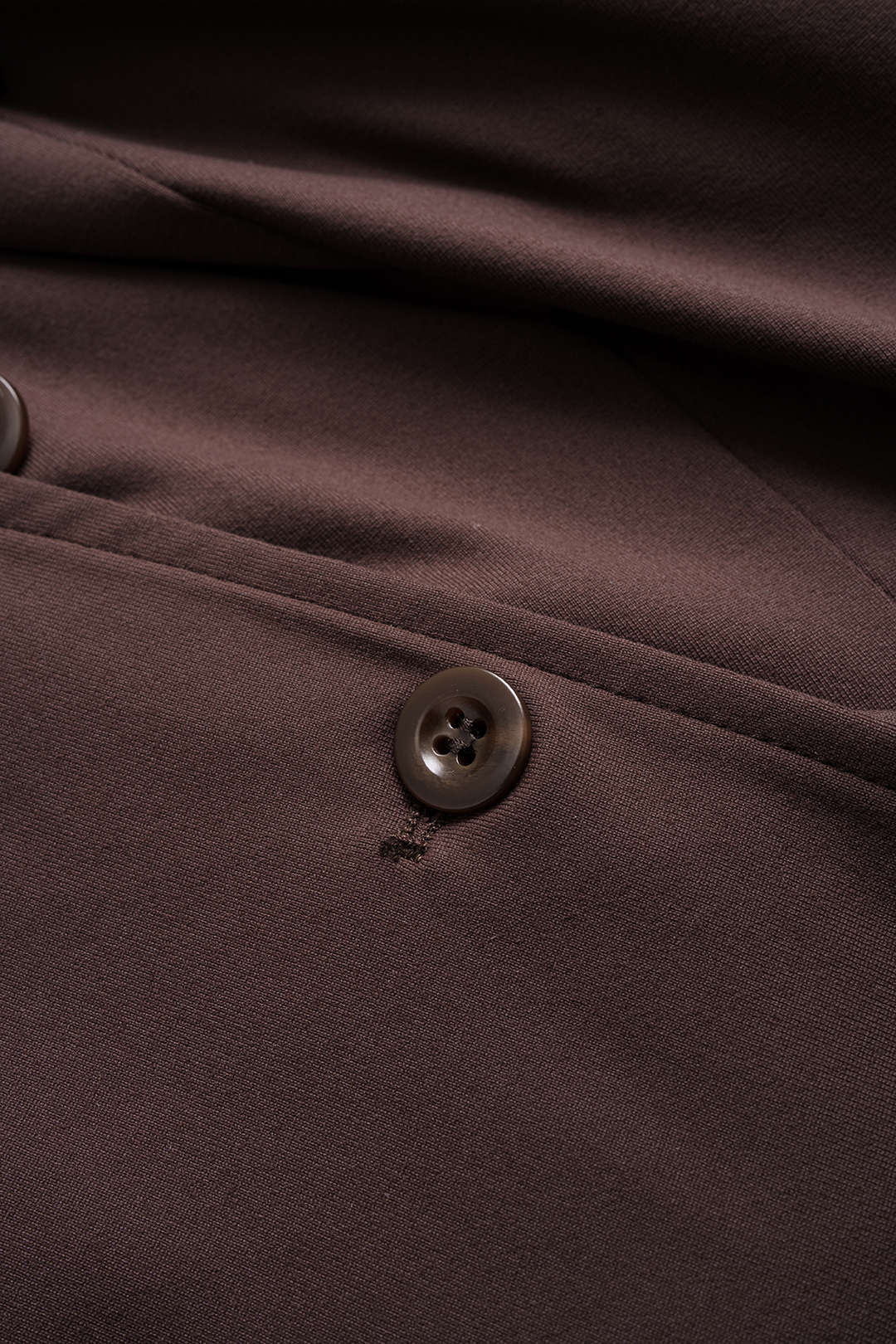 Solid Double-Breasted Long Sleeve Bodysuit - Image 3