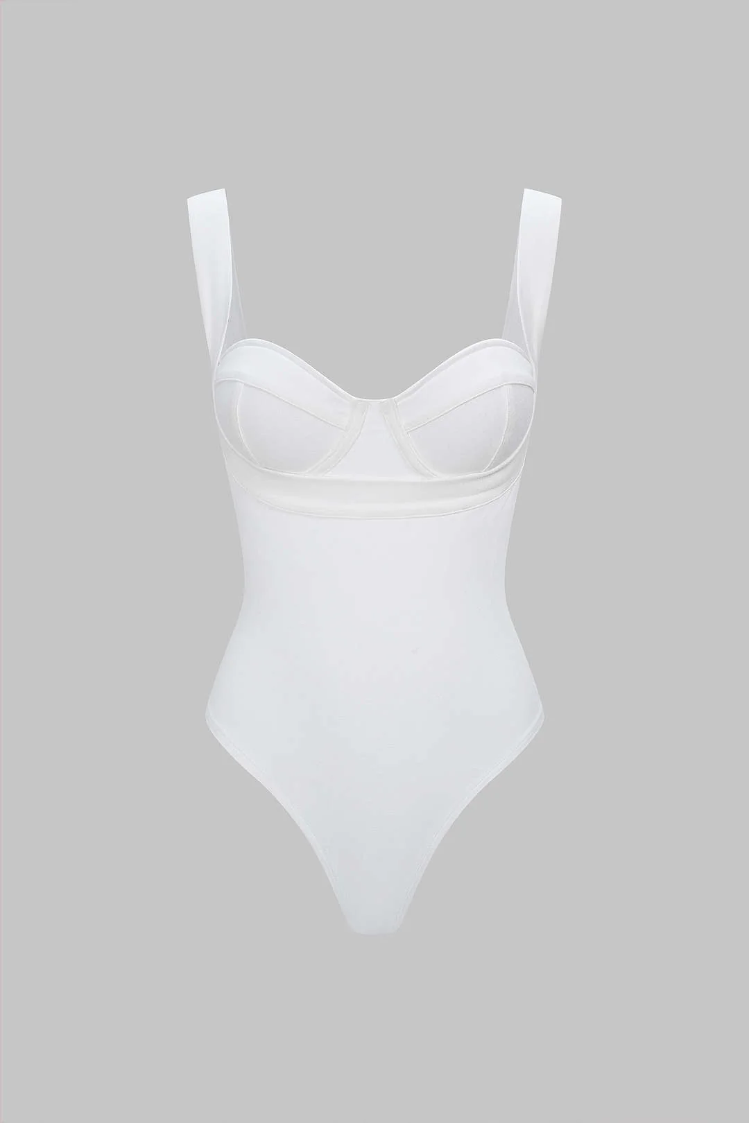 Solid Slip Sleeveless Bodysuit