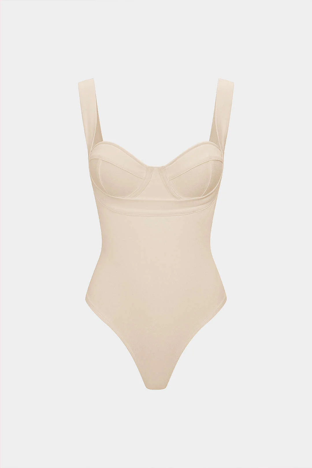 Solid Slip Sleeveless Bodysuit - Image 12