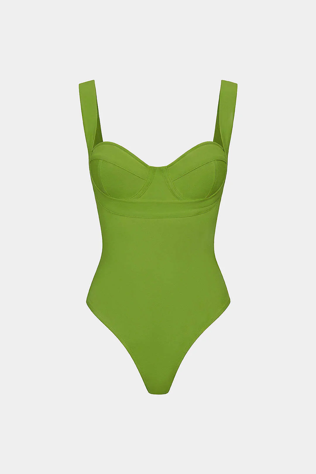 Solid Slip Sleeveless Bodysuit - Image 6