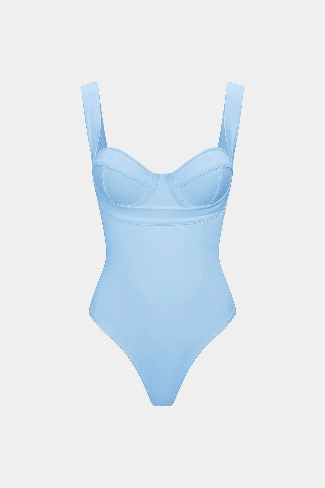 Solid Slip Sleeveless Bodysuit - Image 8