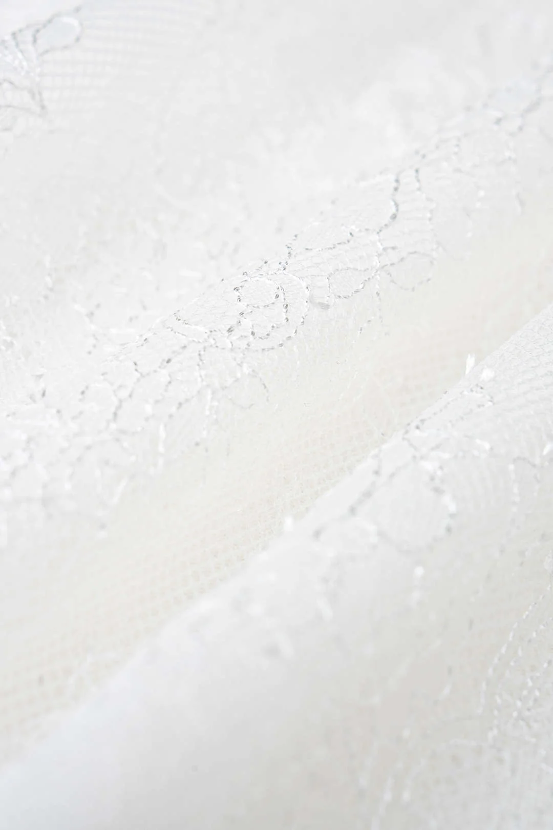 Solid Lace Patchwork Round Neck Short Sleeve T-Shirt - Image 6