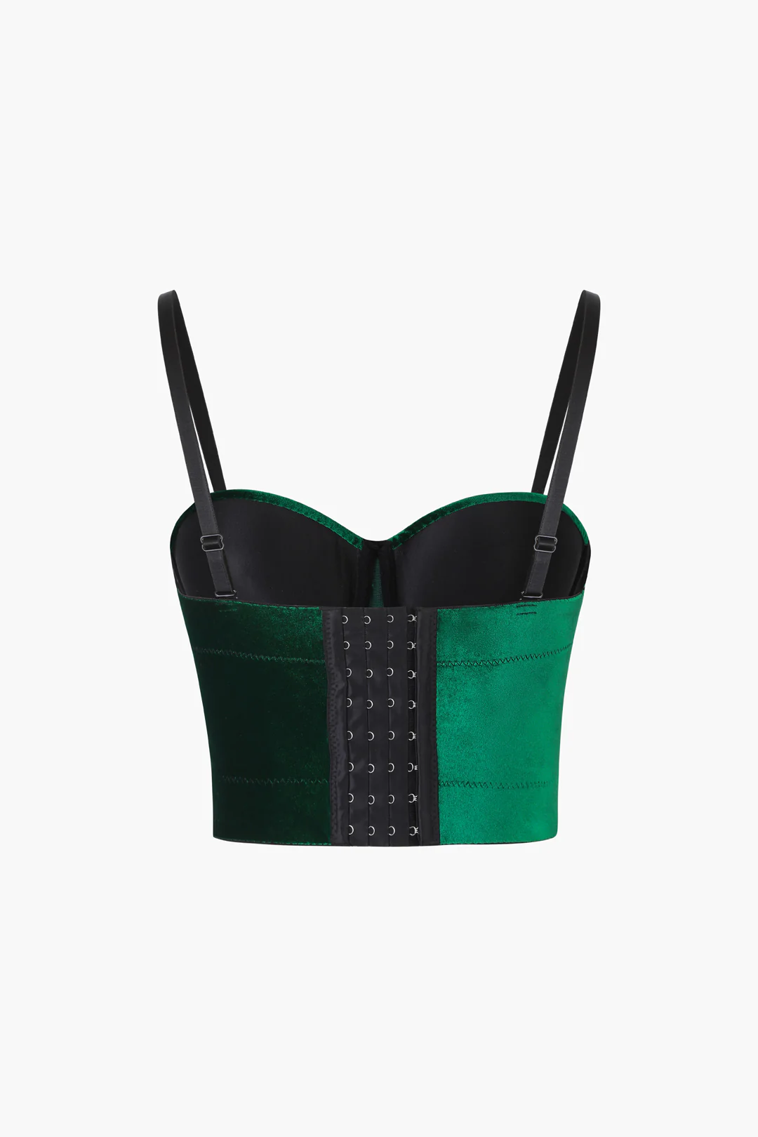 Velvet Bustier Cami Top - Image 3
